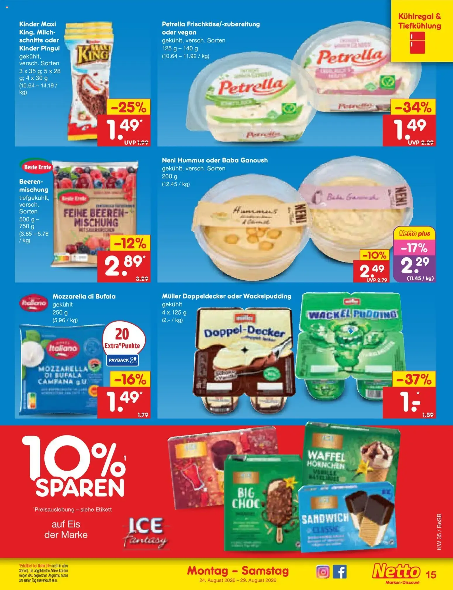 Netto Marken-Discount Prospekt (ab 24.08.2026) » Angebote von 24. August bis 29. August 2026 - Prospekt seite 23