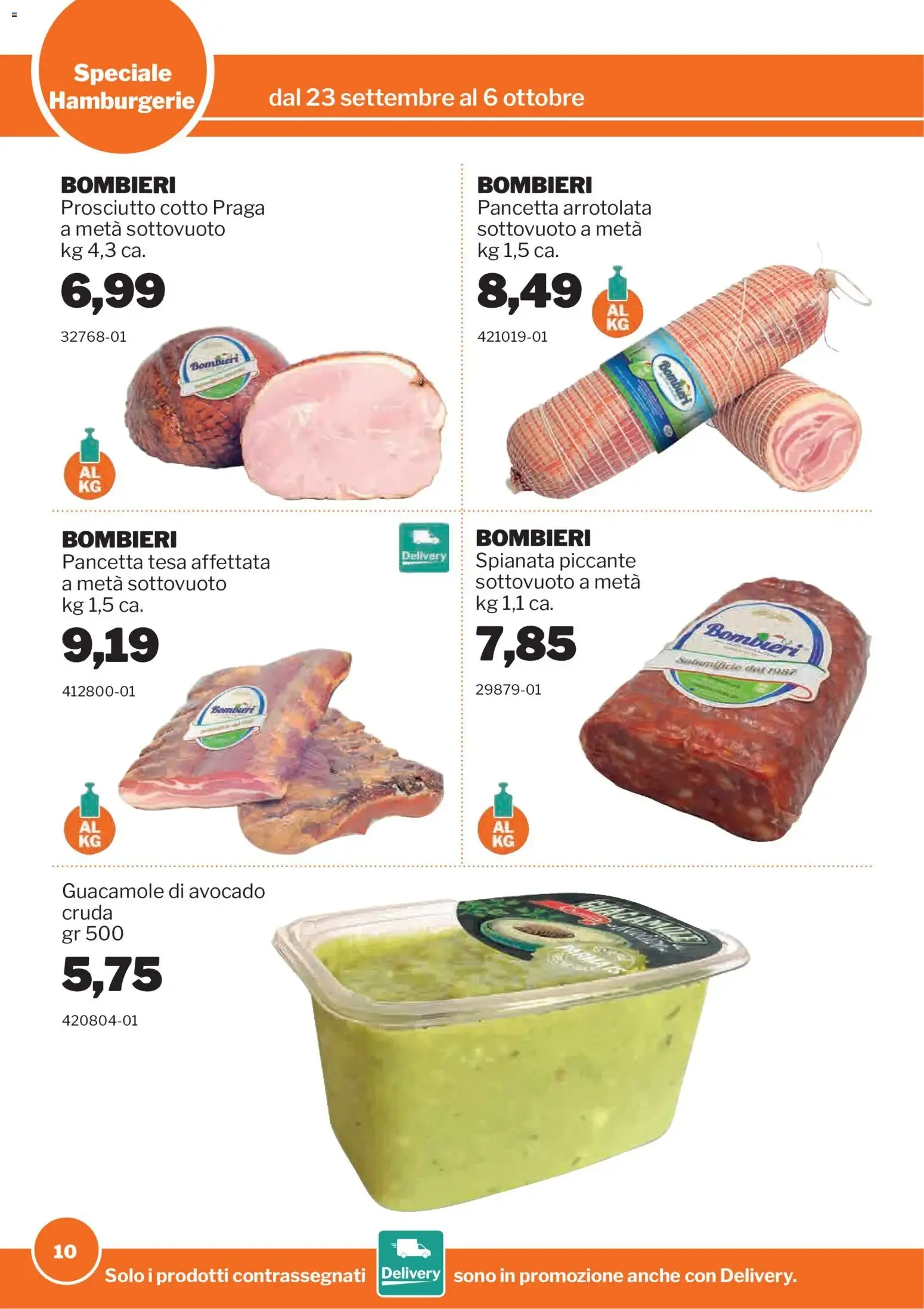 Nuovo Sogegross volantino Hamburgerie dal 23/09/2026 > offerte anteprima 🛍️ da 23 settembre a 6 ottobre di 2026 - Pagina del volantino 10