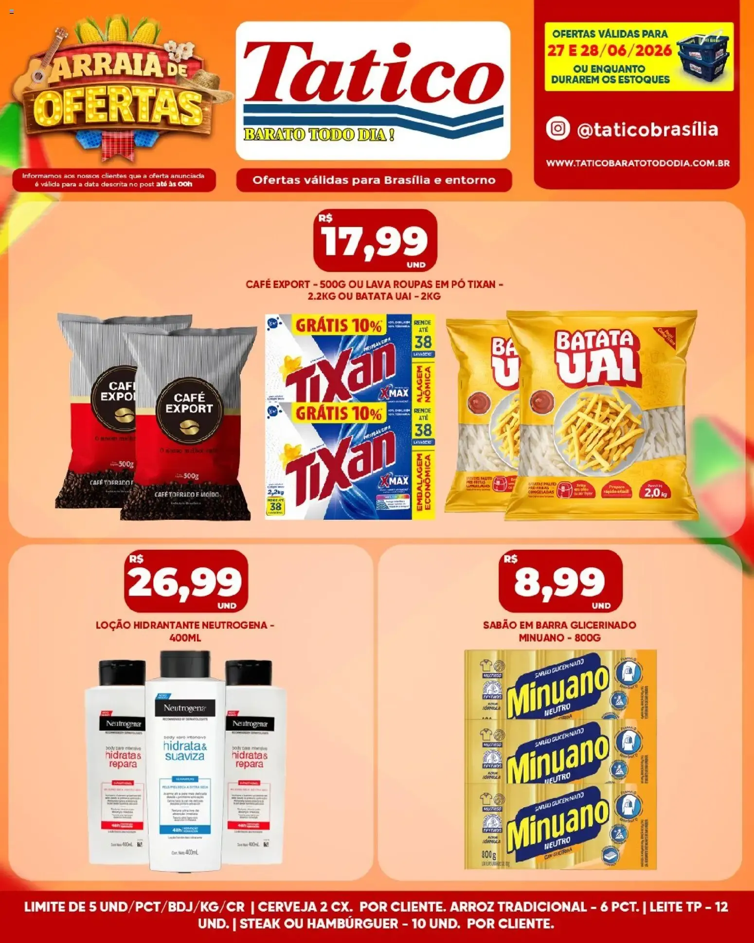 Encarte de Tatico ofertas do Dia de 29/06/2026 | Promoções Online 29 de junho até 29 de junho 2026 - Pagina 39