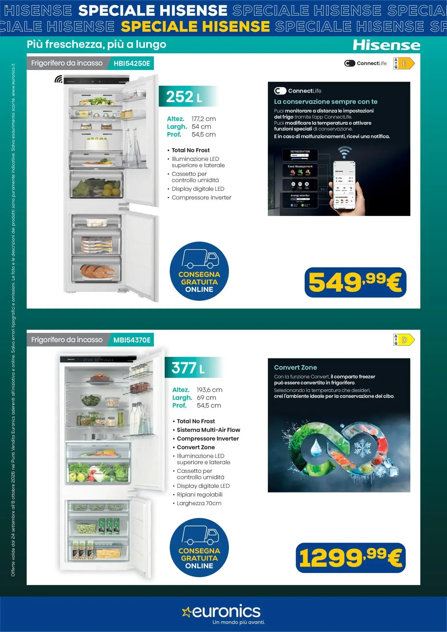 Euronics Speciale Hisense Tech da 24 settembre a 8 ottobre di 2026 - Pagina del volantino 2