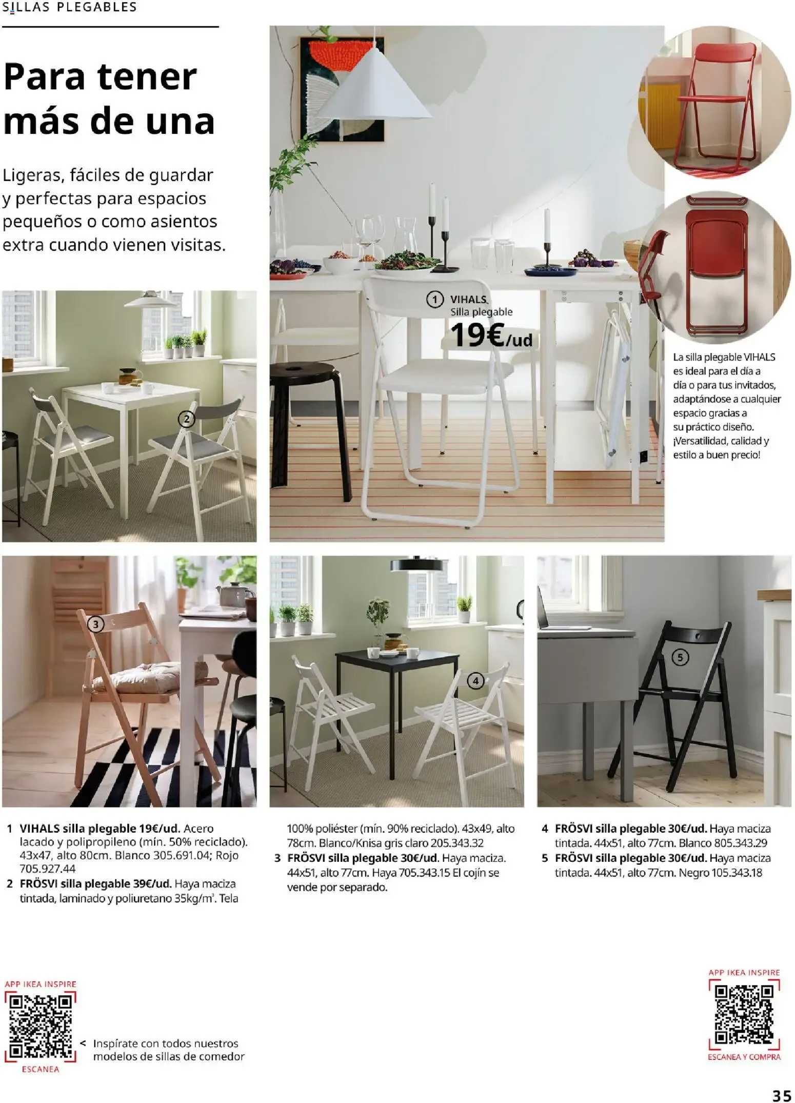 Catálogo de IKEA Comedores 6 de marzo al 31 de agosto 2026 - Página 33