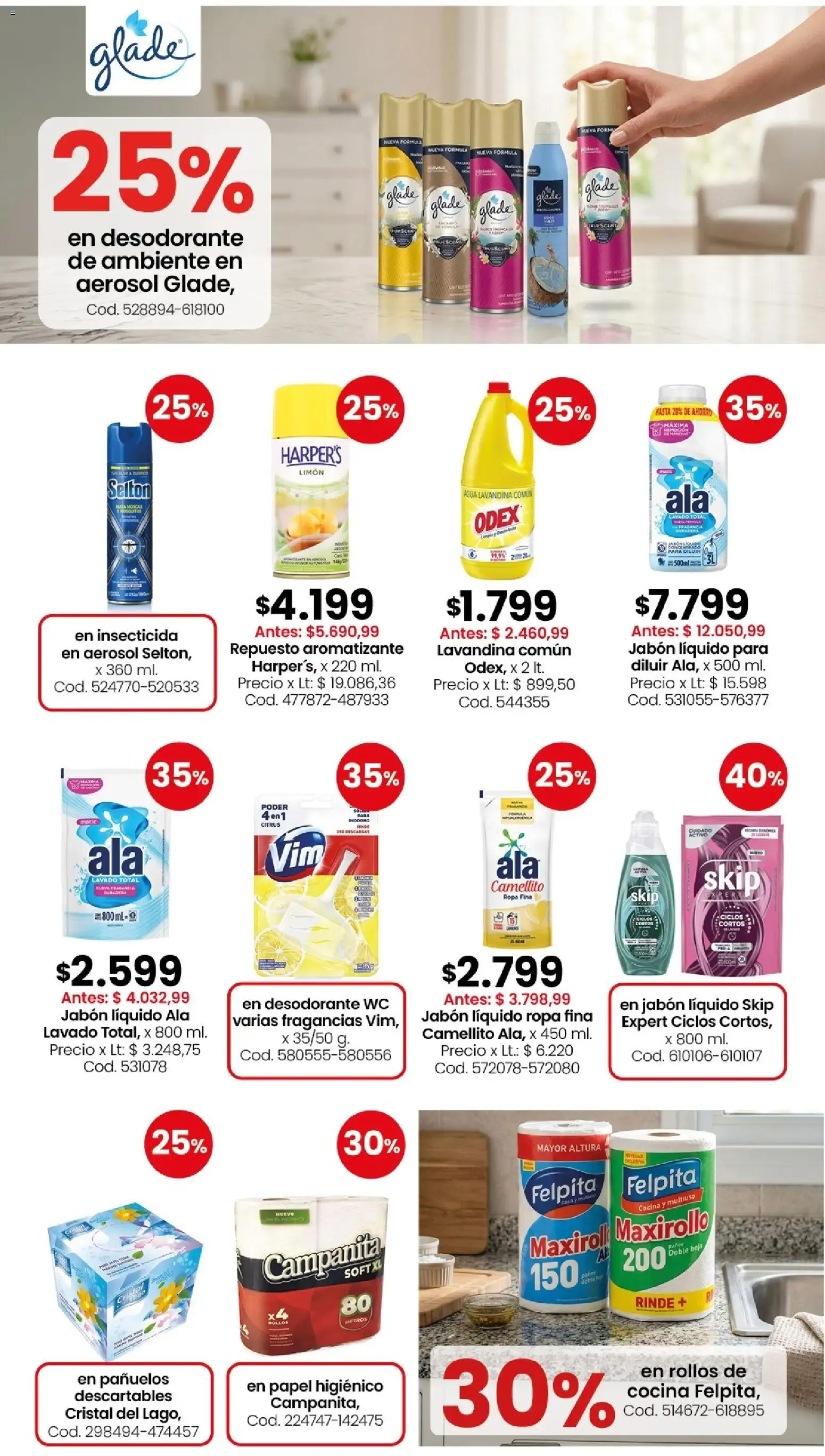 Ofertas de Coto - Perfumería y limpieza || del 24/08/2026 - 30/08/2026 || Descuentos 24 de agosto al 30 de agosto 2026 - Página 2 del catálogo