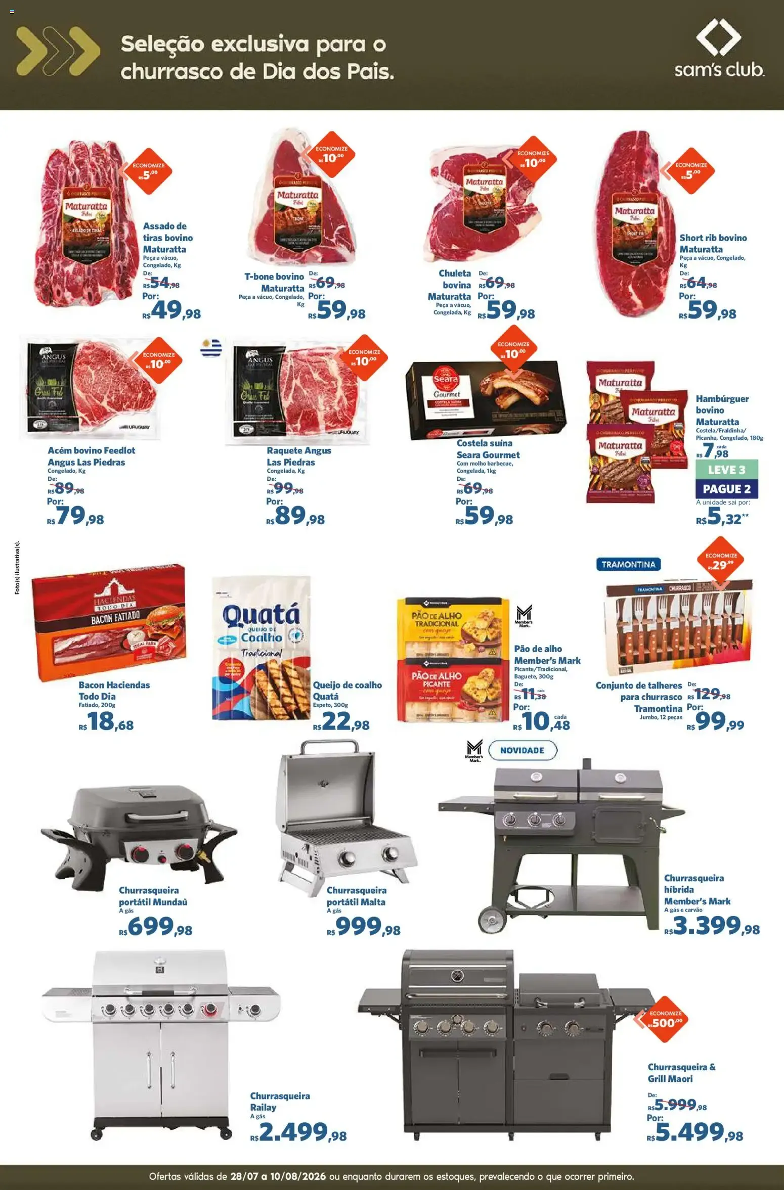 Encarte de Sam's Club ofertas Dia dos Pais de 28/07/2026 | Promoções Online 28 de julho até 10 de agosto 2026 - Pagina 2