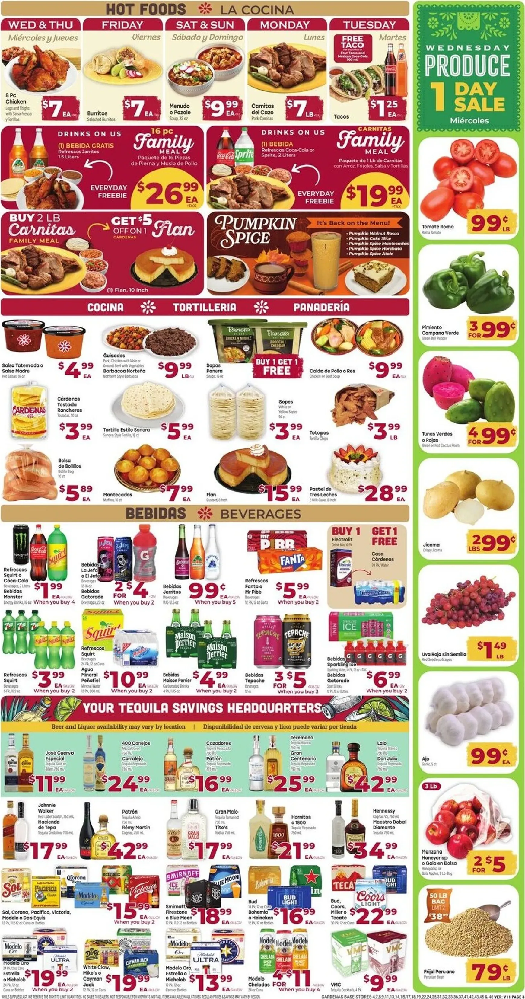 Weekly ad Current Cardenas Markets leaflet valid from Wednesday 09/30/2026 to Tuesday 10/06/2026 from September 30 to October 6 2026 - Page 3