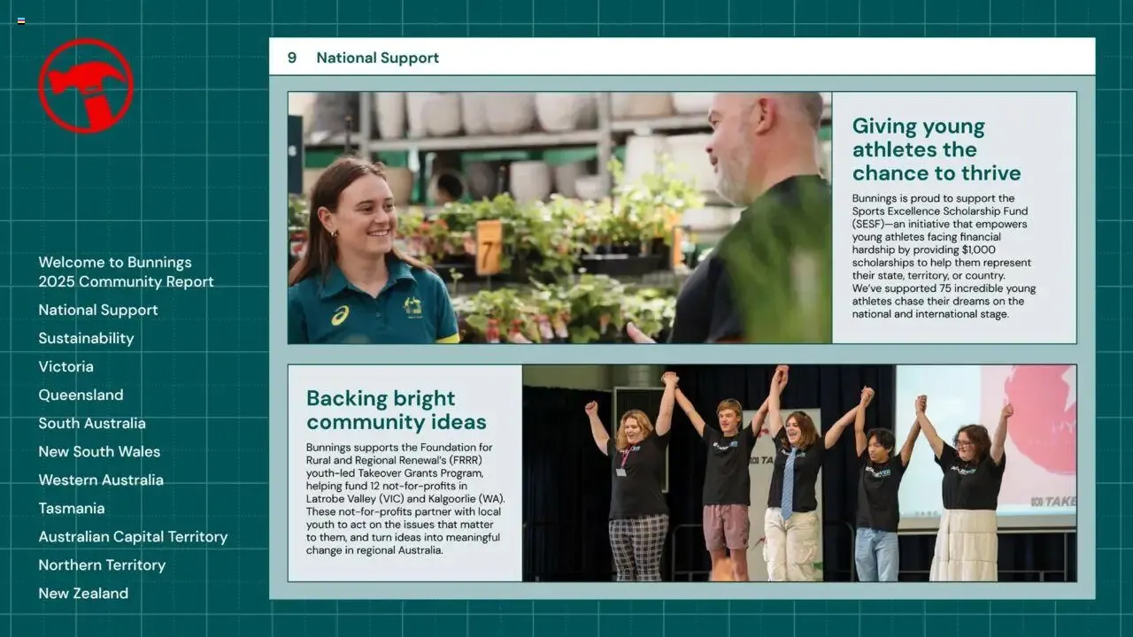 Community & Sustainability Report 2025 from 25 August to 25 August 2026 - Catalogue Page 9