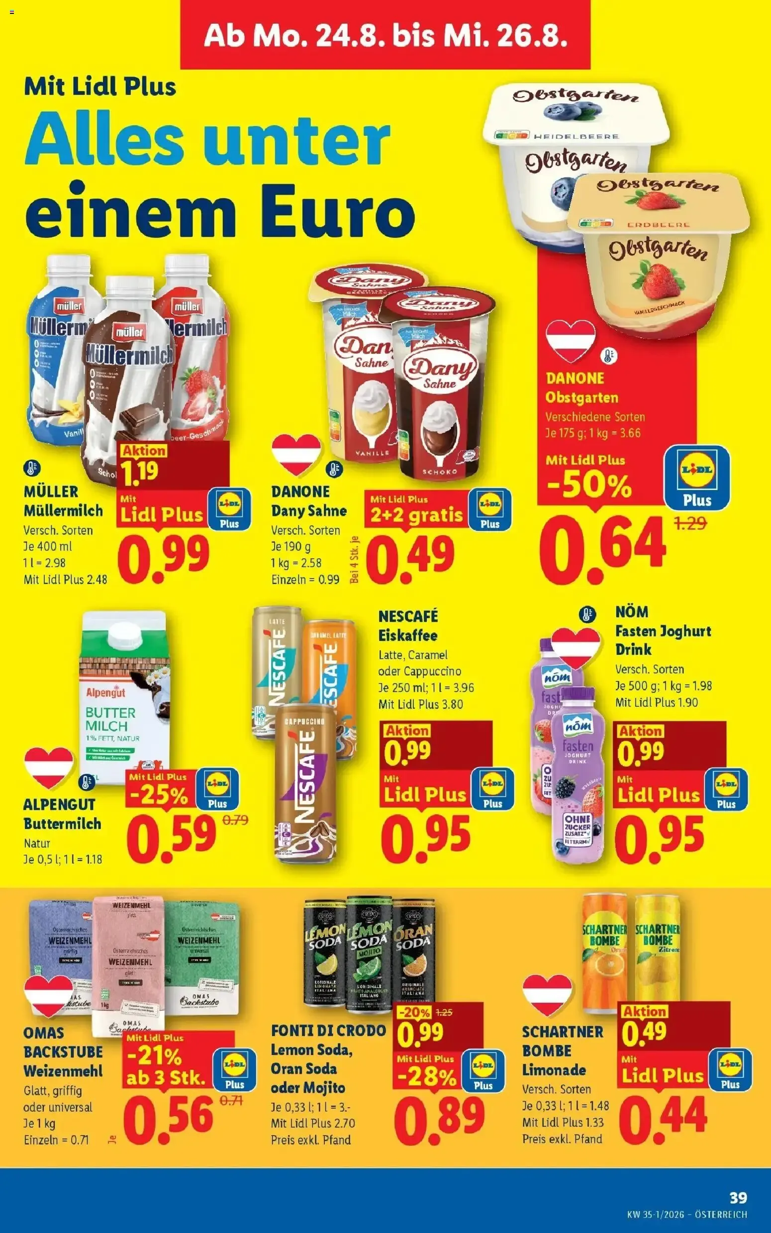 Lidl Plus - Österreichs günstigste Preise von 20. August bis 22. August 2026 - Flugblätt seite  46
