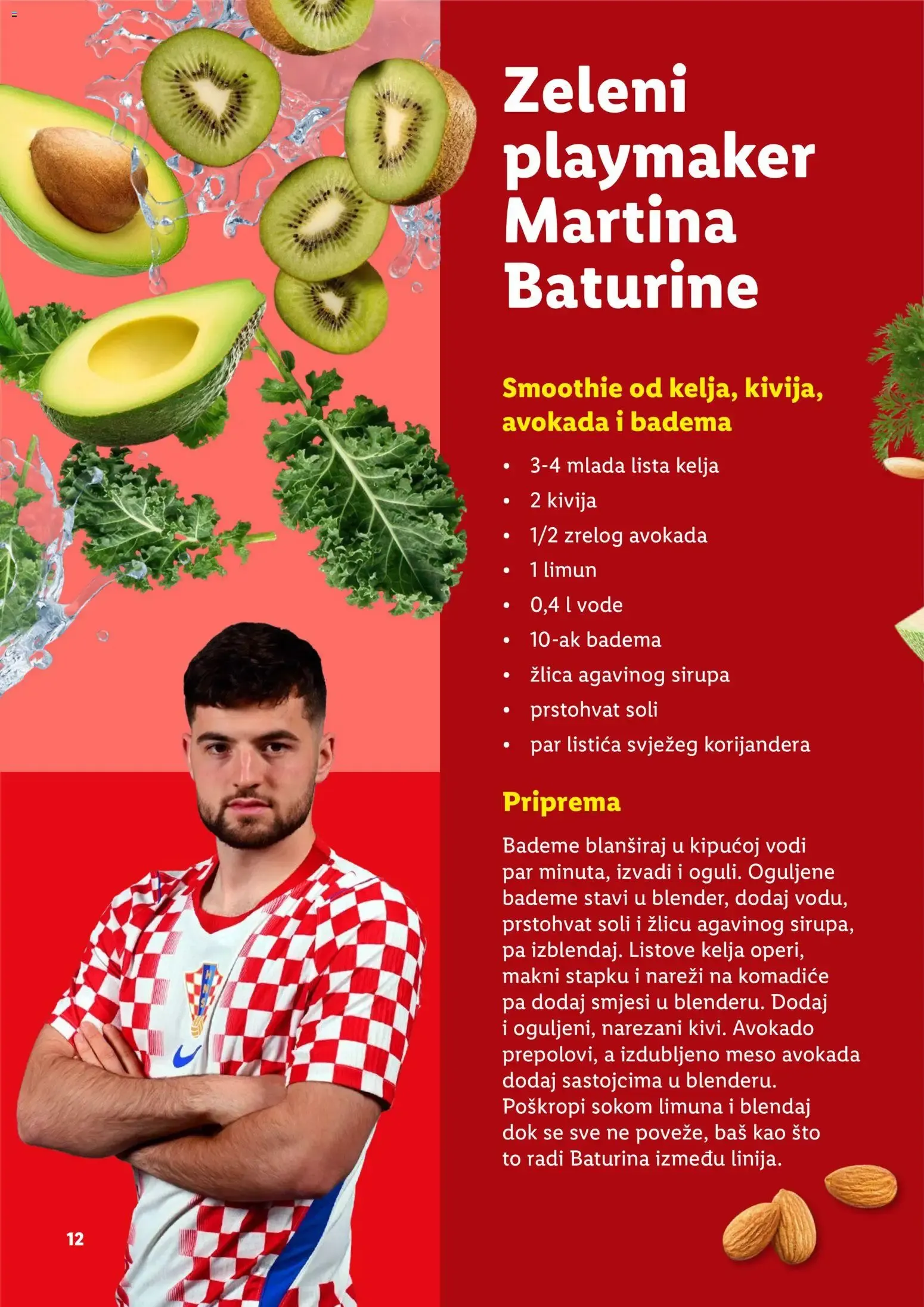 Katalog Lidl Smoothie recepti novi od 19.06.2026 na listanje > letak digitalni od 19. lipnja do 19. srpnja 2026. - Pregled Stranica 12