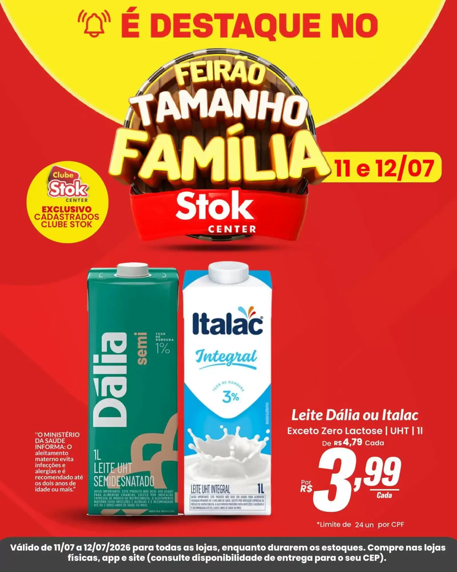 Encarte de Feirão Tamanho Família - Stok Center 11 de julho até 12 de julho 2026 - Pagina 2