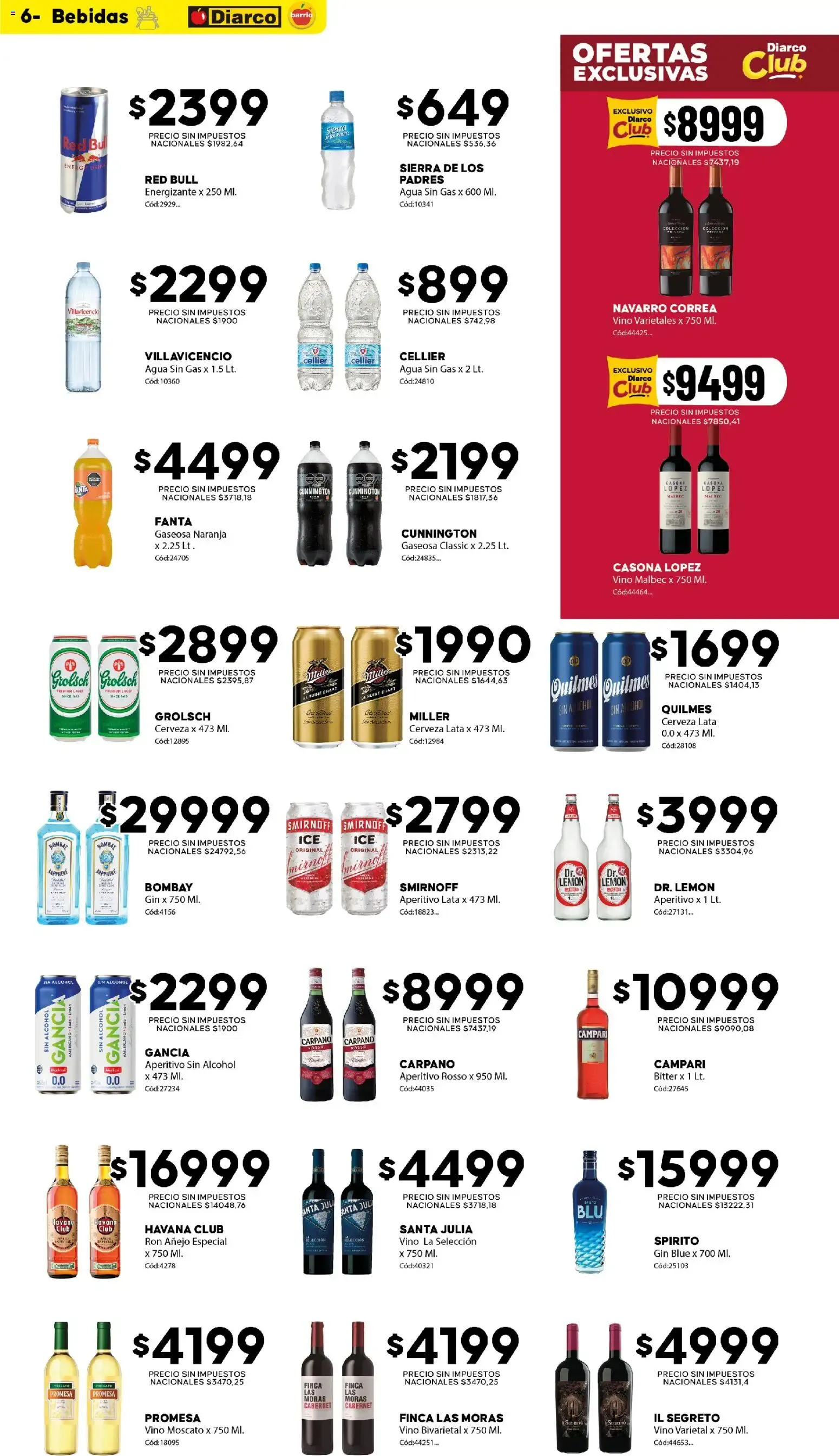 Ofertas de Diarco - Ofertas Diarco Barrio del 24/08 - 28/08 24 de agosto al 28 de agosto 2026 - Página 6 del catálogo