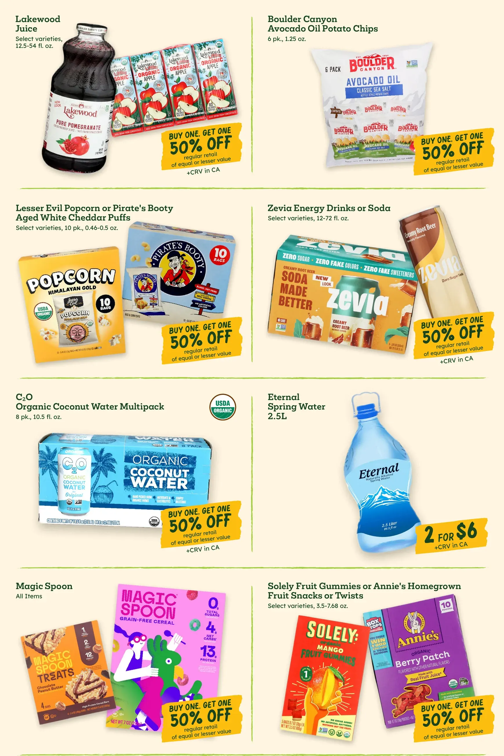 Weekly ad Sprouts Double Rewards Points from July 29 to August 4 2026 - Page 6