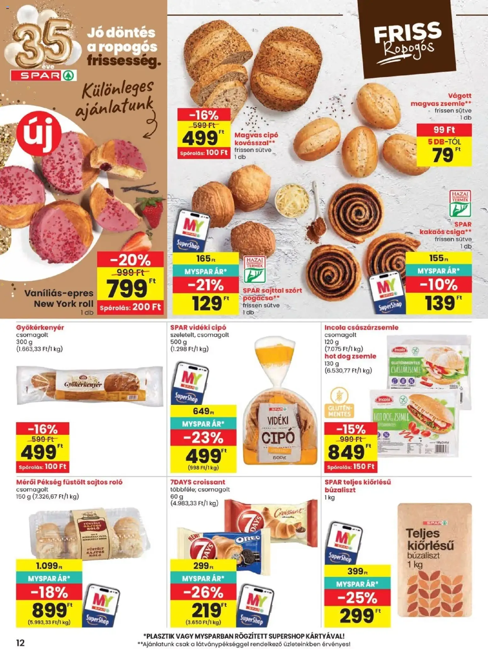 Katalógus Spar Szülinapi akciók és szuper árak! június 25.-tól július 1.-ig 2026. - Oldal 12