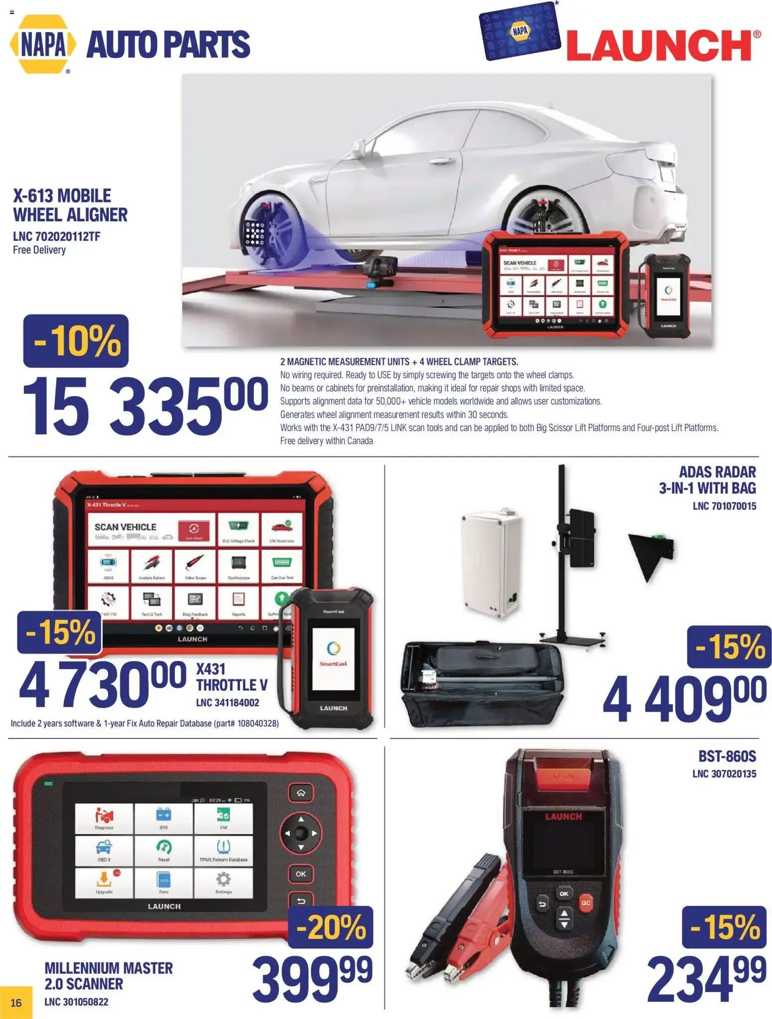 NAPA Auto Parts flyer - Fully Equipped September-October 2026 from Sep 1, 2026 > weekly specials & deals from September 1 to October 31 2026 - flyer page 18