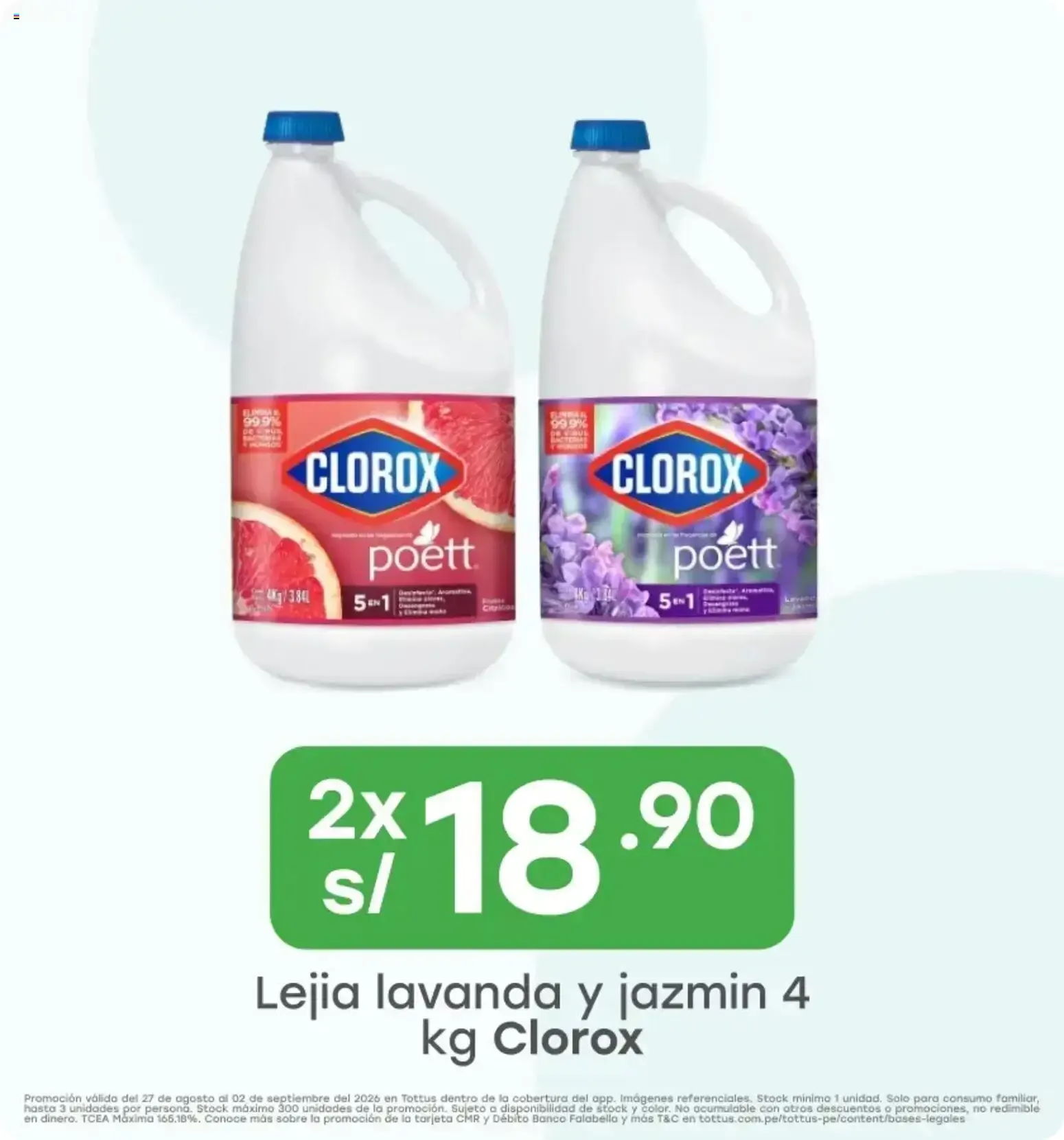 Catalogo de Promoción Suavitel fresca primavera Doypack 2.3 Lt 27 de agosto al 2 de setiembre 2026 - Pag 3