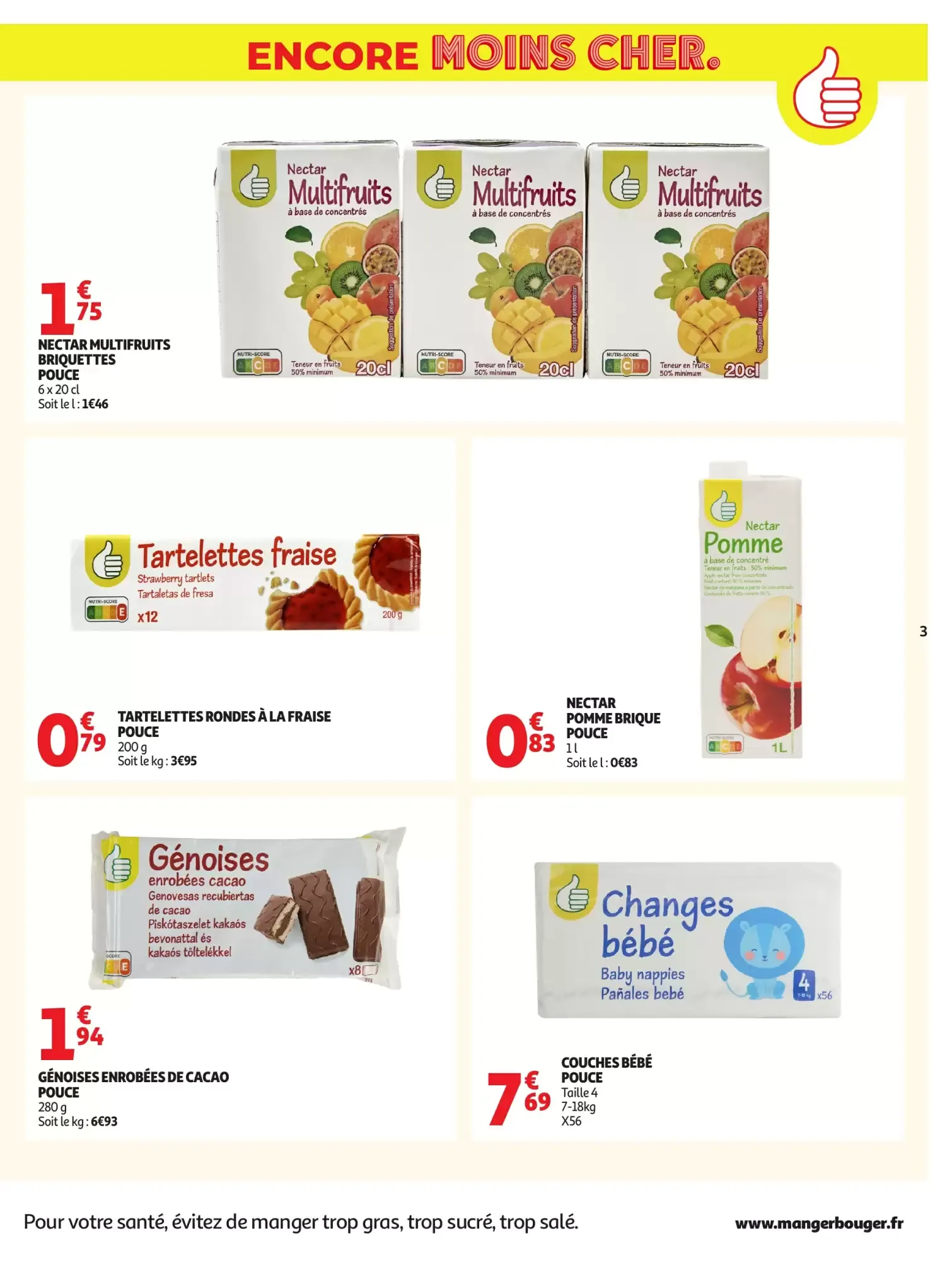 Auchan: Encore Moins Cher du 16 juin au 28 juin 2026 - Catalogue page 3