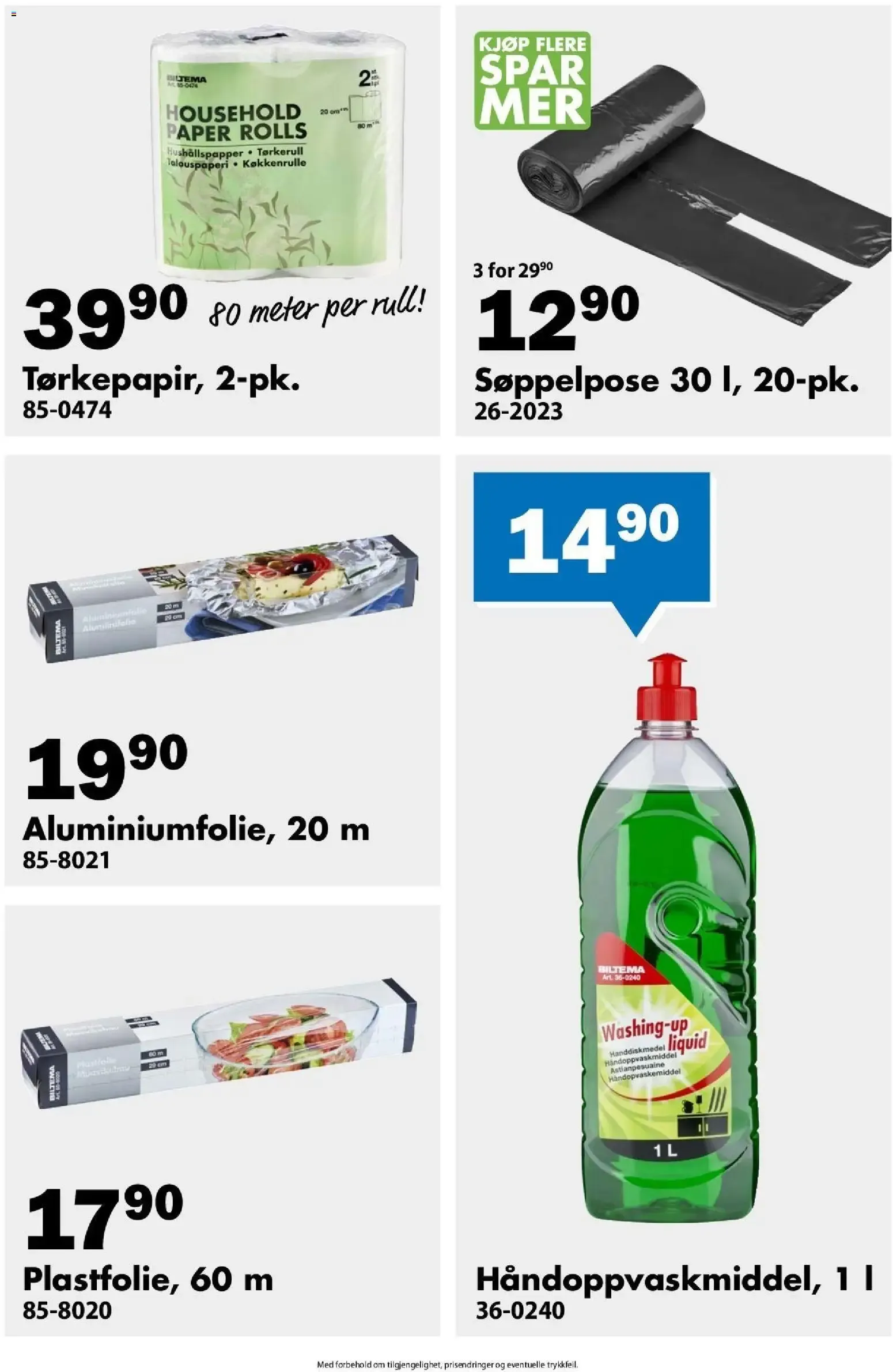 Biltema: Ofertas en productos de limpieza y hogar fra 19. juni til 30. juni 2026 - kundeavisside 2