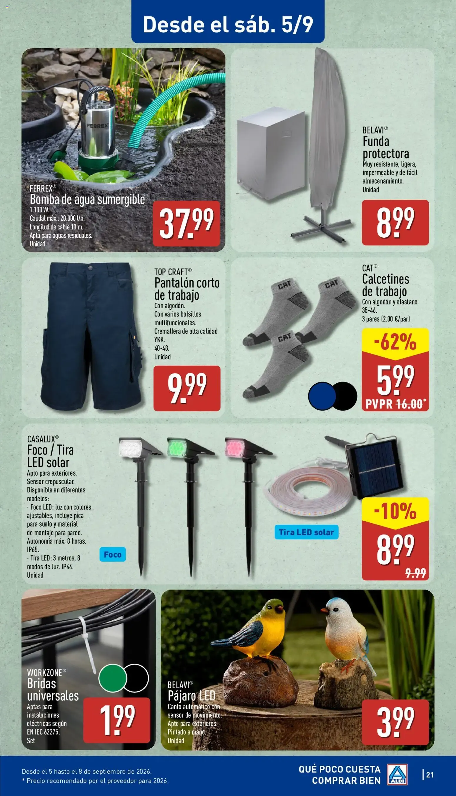 Catálogo de Aldi folleto Baleares del 31/08/2026 | Catálogo 31 de agosto al 6 de septiembre 2026 - Página 21