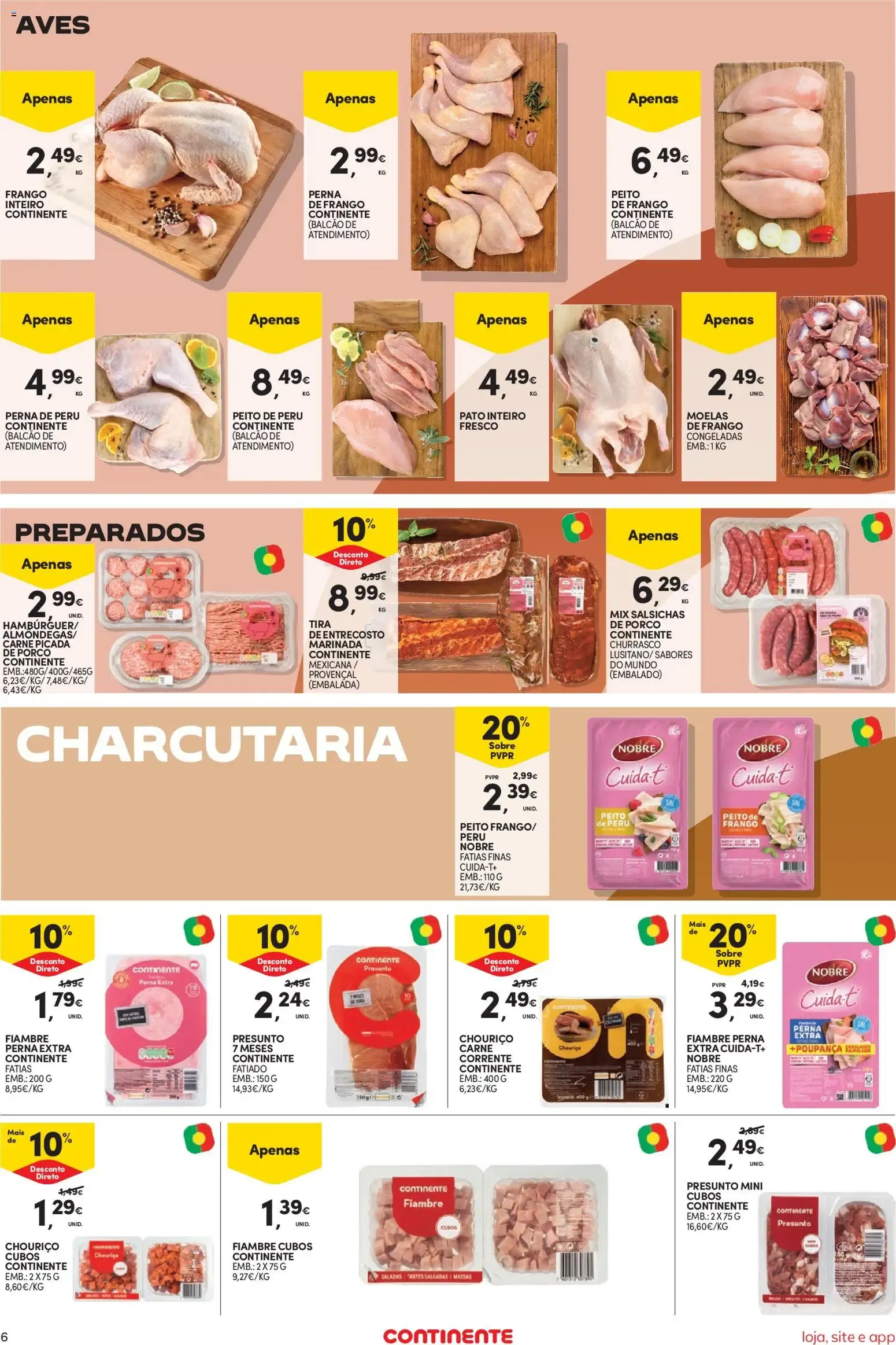 Folheto Continente Semanal Continente Bom Dia » de 18/08/2026 - 24/08/2026 de 18 de agosto até 24 de agosto 2026 - Pagina 6