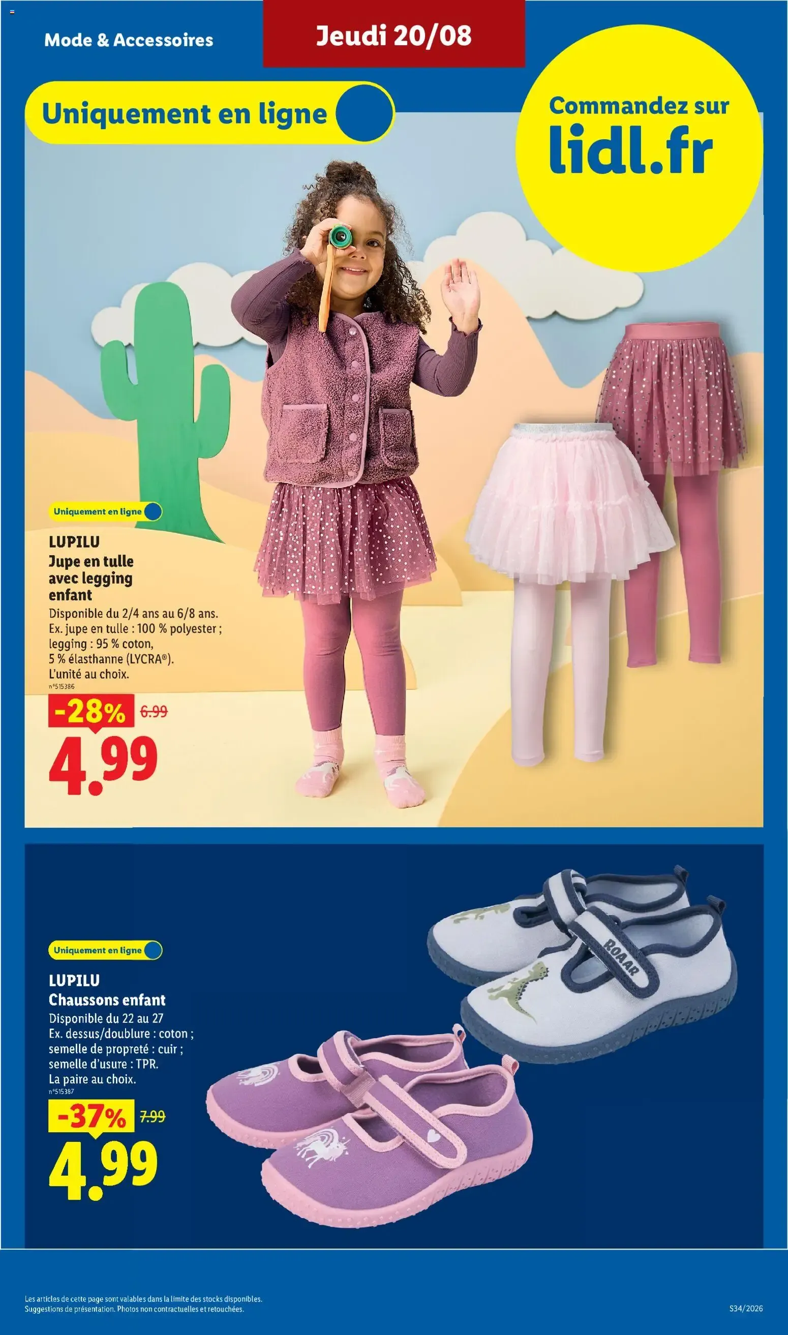 LIDL: La rentrée des économies! du 20 août au 26 août 2026 - Catalogue page 31