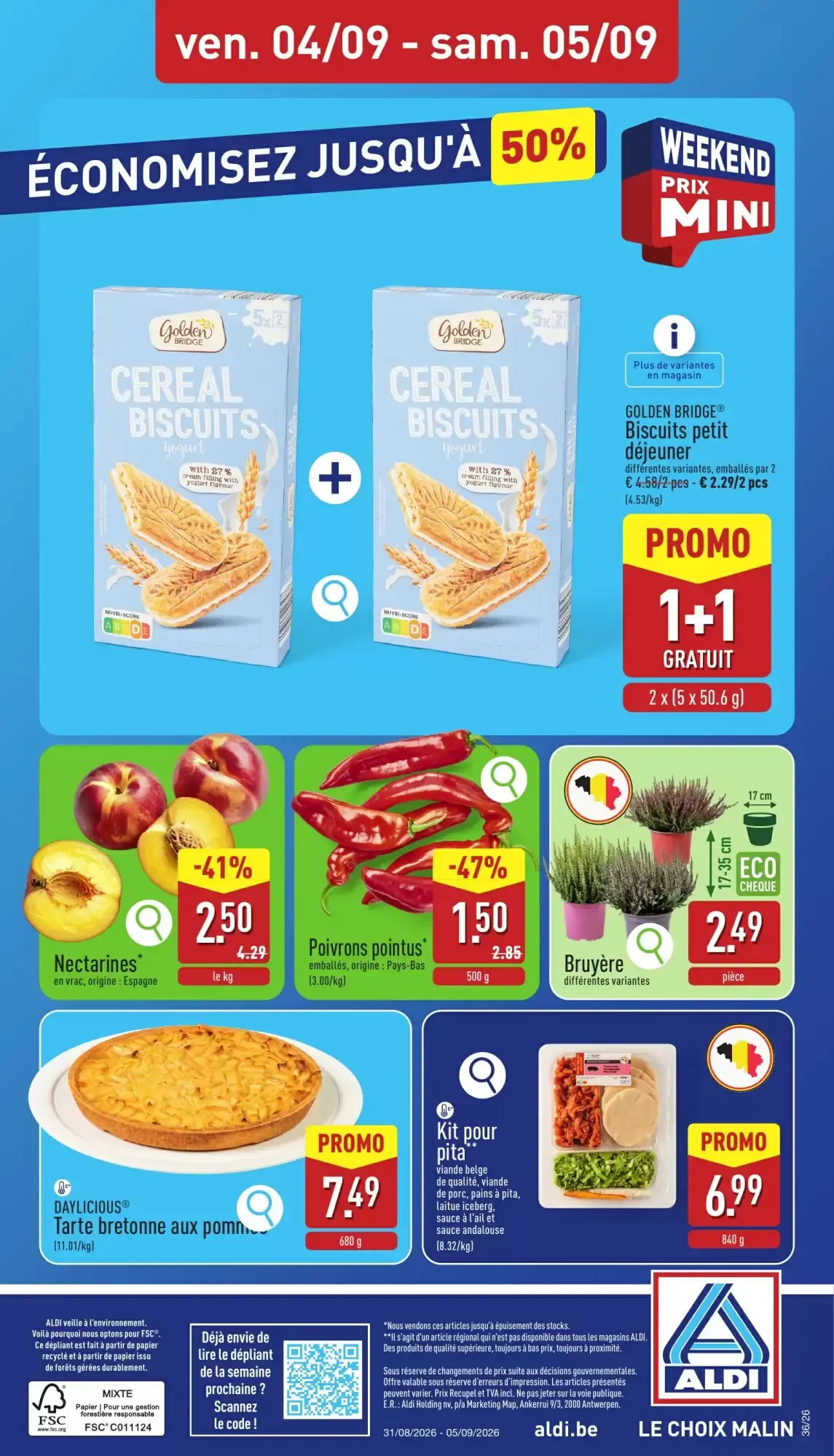 ALDI Dépliant 31/08 - 05/09 van 31 augustus tot 5 september 2026 - folder pagina 31