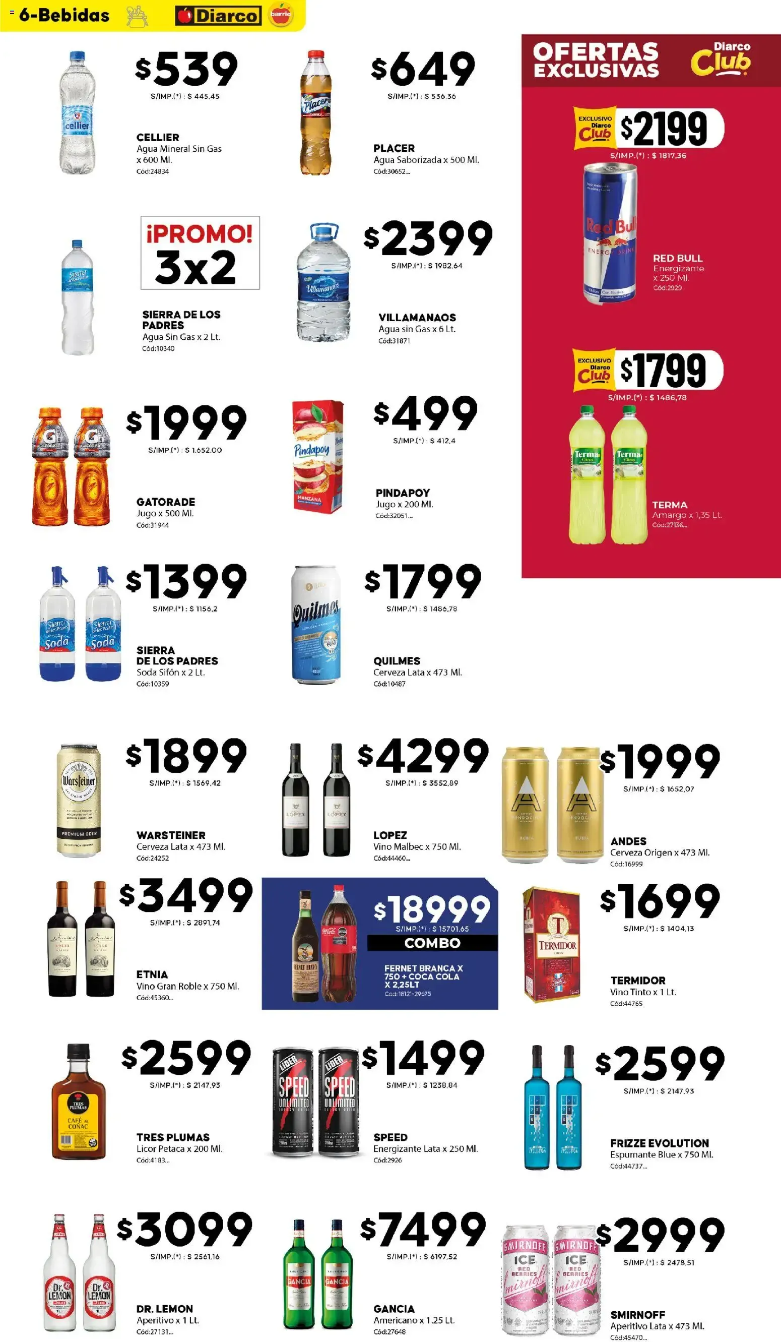 Ofertas de Diarco - Ofertas Diarco Barrio del 06/07/2026 - 10/07/2026 6 de julio al 10 de julio 2026 - Página 6 del catálogo
