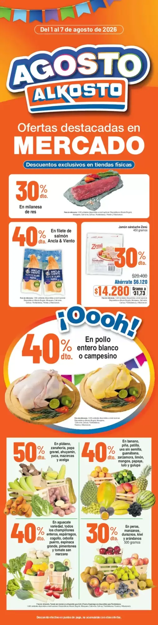 Catalogo de Catálogo Alkosto semana 31 1 de agosto al 7 de agosto 2026 - Pag 1
