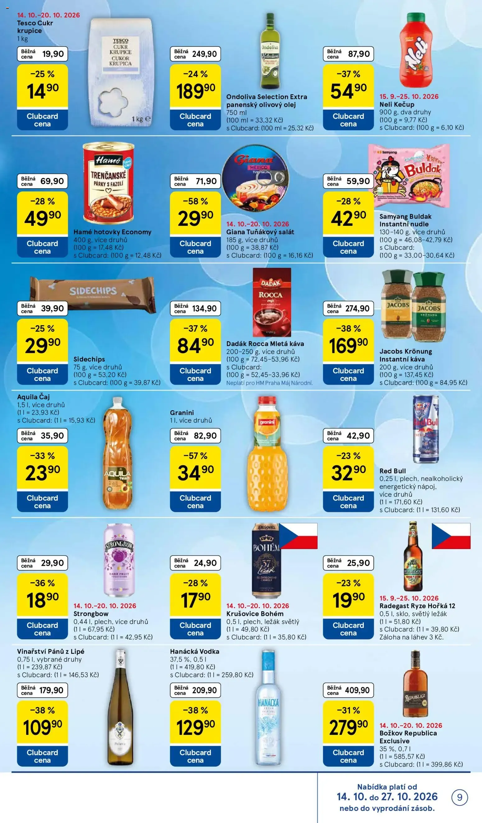 Tesco leták na tento + příští týden 14.10.2026 - 14. října 20. října 2026 - Page 9