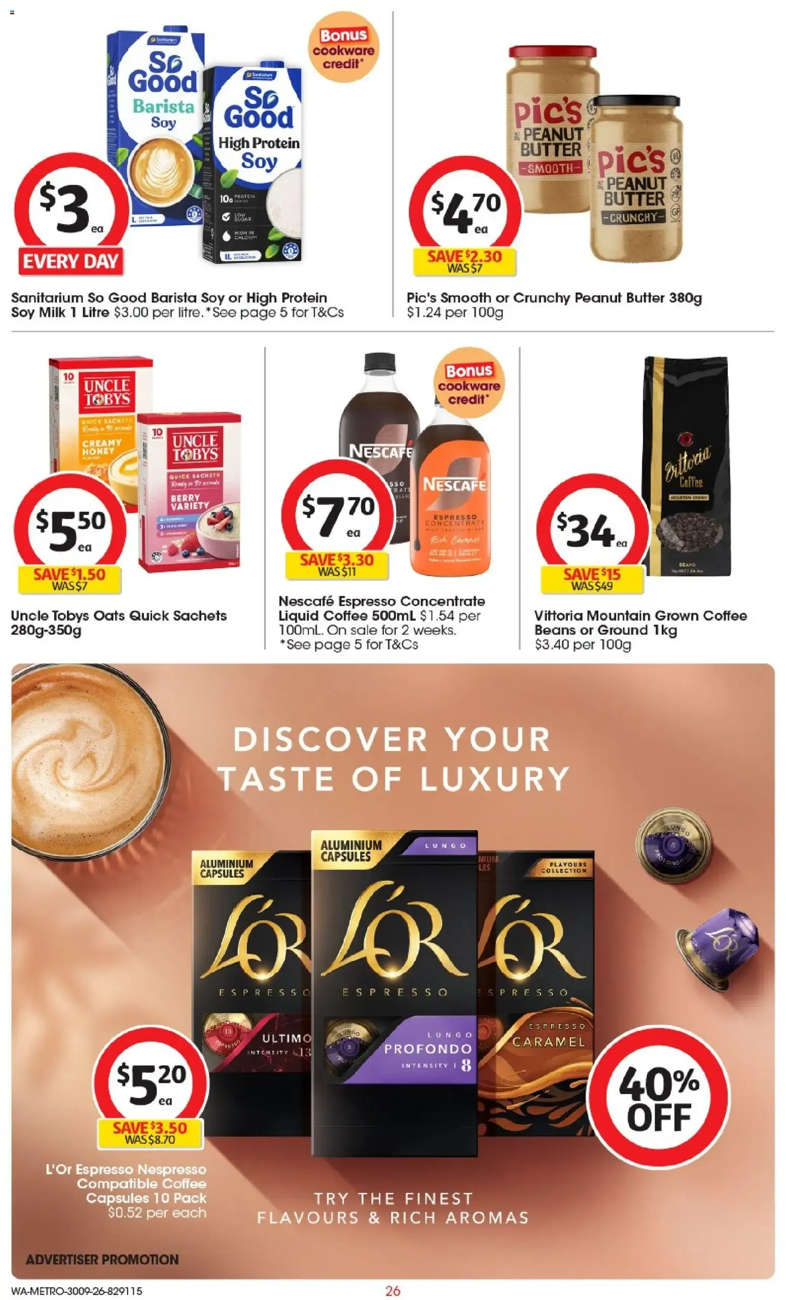 Coles catalogue valid from 30/09/2026 > Online Australia - Catalogue valid from 30 September to 6 October 2026 - page 26