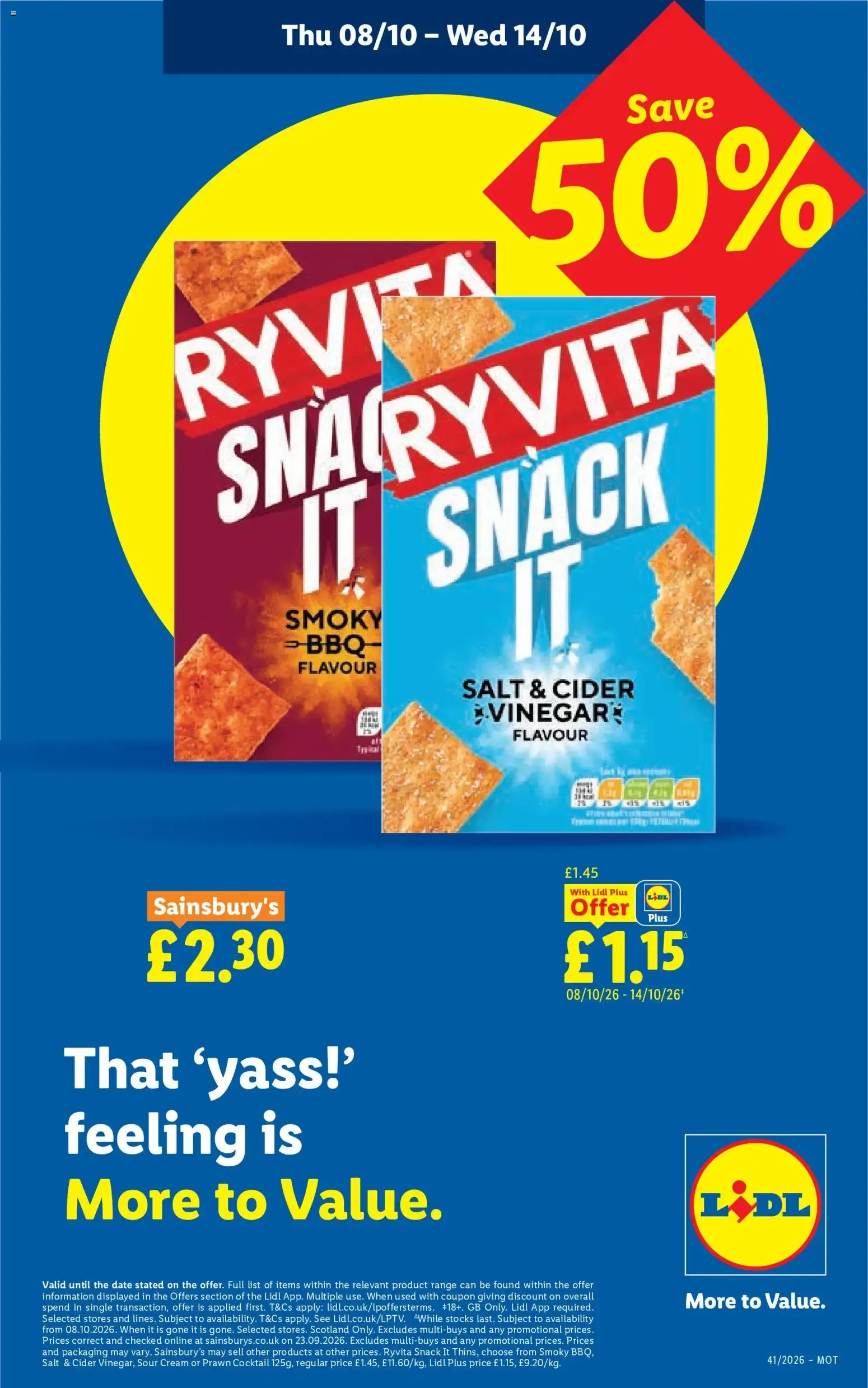 Weekly offers Lidl Scotland (08/10/2026 - 14/10/2026) - Offers Online from 8 October to 14 October 2026 - Catalogue Page 8