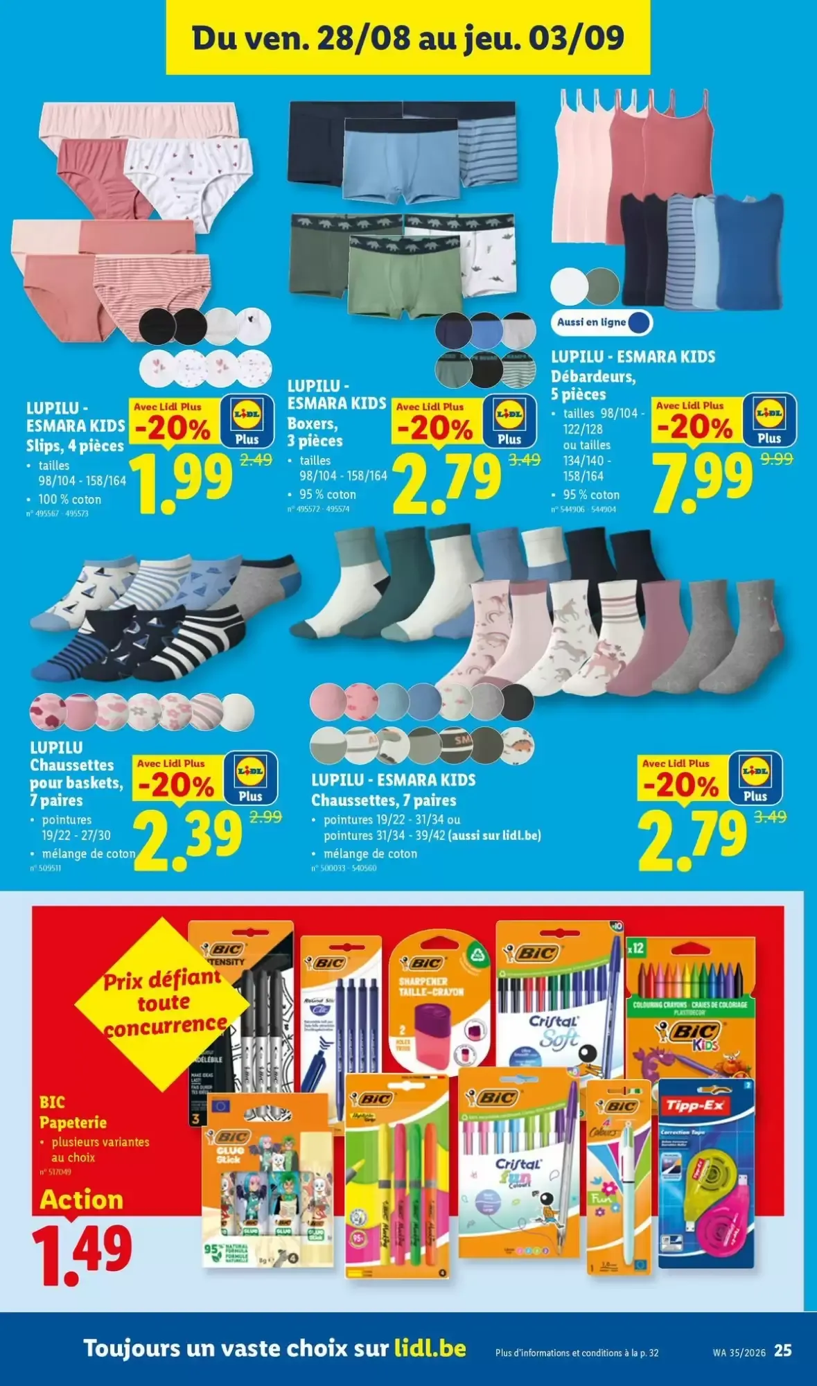 Lidl Semaines Super Hero van 24 augustus tot 29 augustus 2026 - folder pagina 25