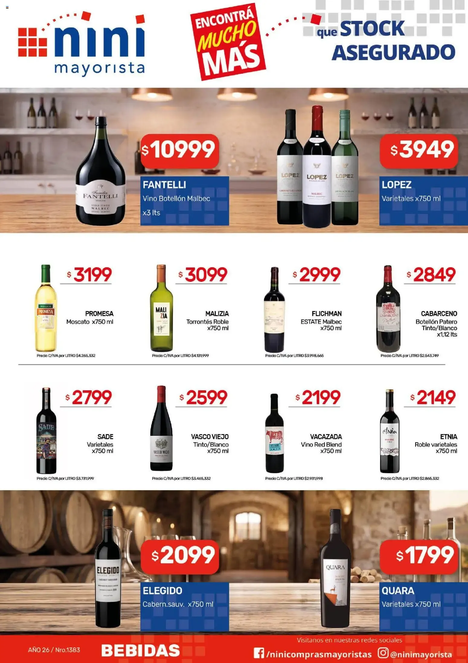 Ofertas de NINI Mayorista catálogo del 26/10/2026 - 01/11/2026 26 de octubre al 1 de noviembre 2026 - Página 19 del catálogo