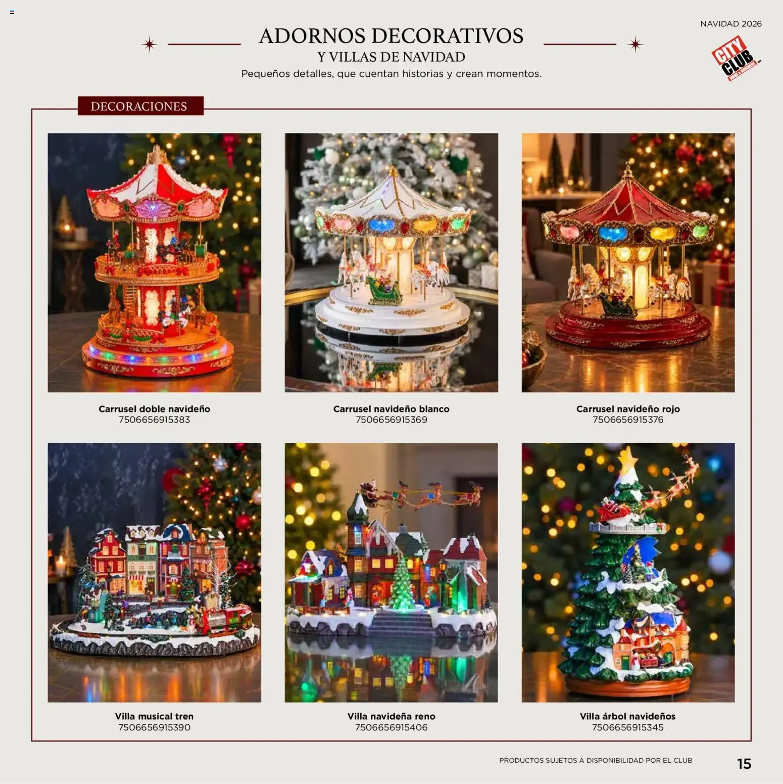 Catálogo de City Club Catálogo Navideño (02/10/2026 - 31/12/2026) - catálogo en línea 2 de octubre al 31 de diciembre 2026 - Pagina 15