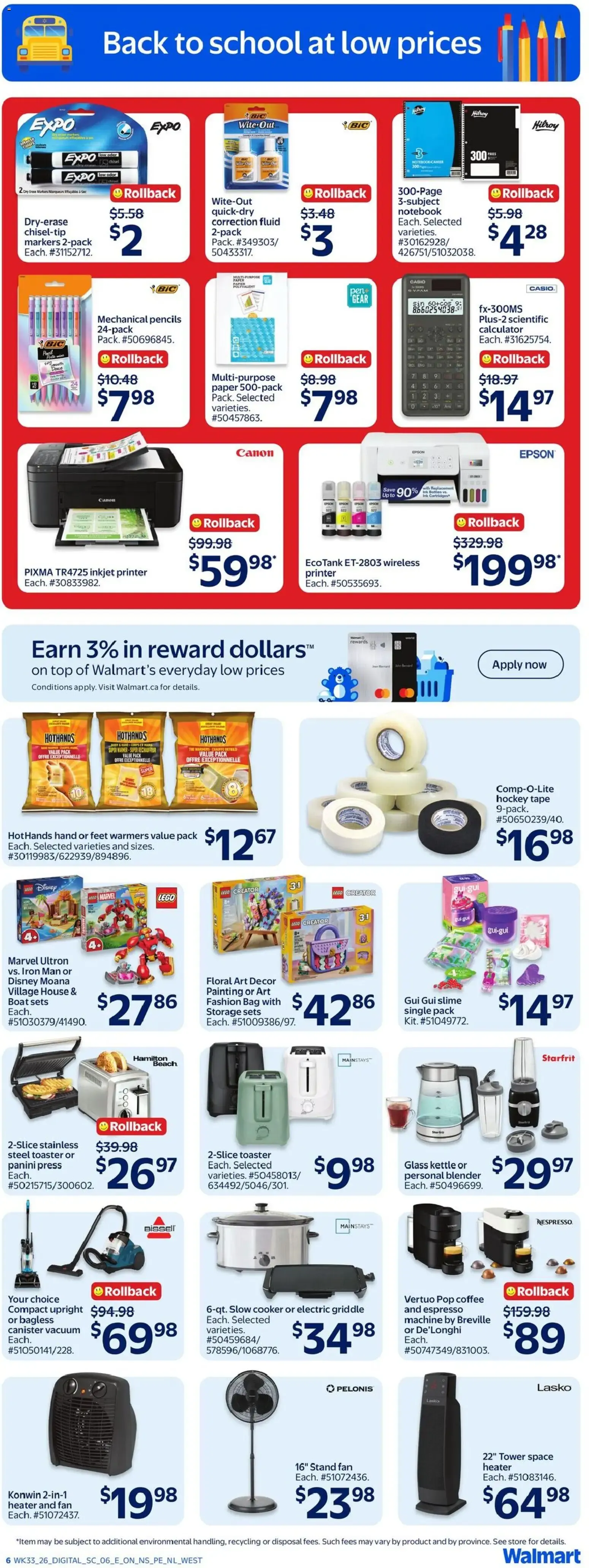 Walmart weekly flyer from Sep 10, 2026 > weekly specials & deals from September 10 to September 16 2026 - flyer page 12
