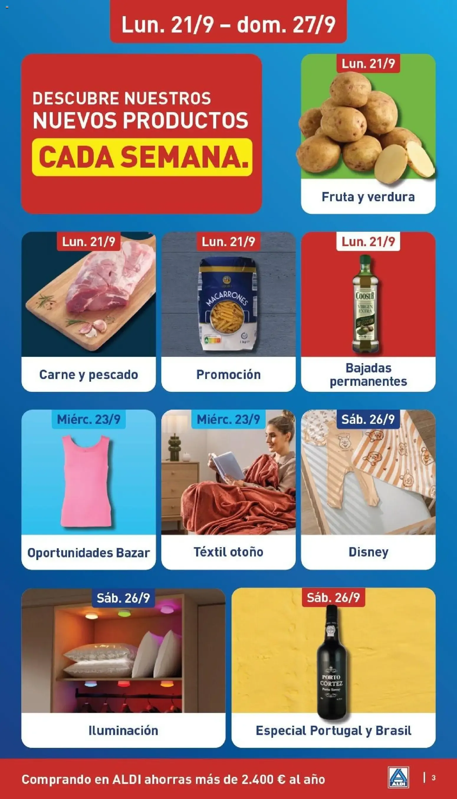 Catálogo de Aldi folleto Canarias del 21/09/2026 | Catálogo 21 de septiembre al 27 de septiembre 2026 - Página 3