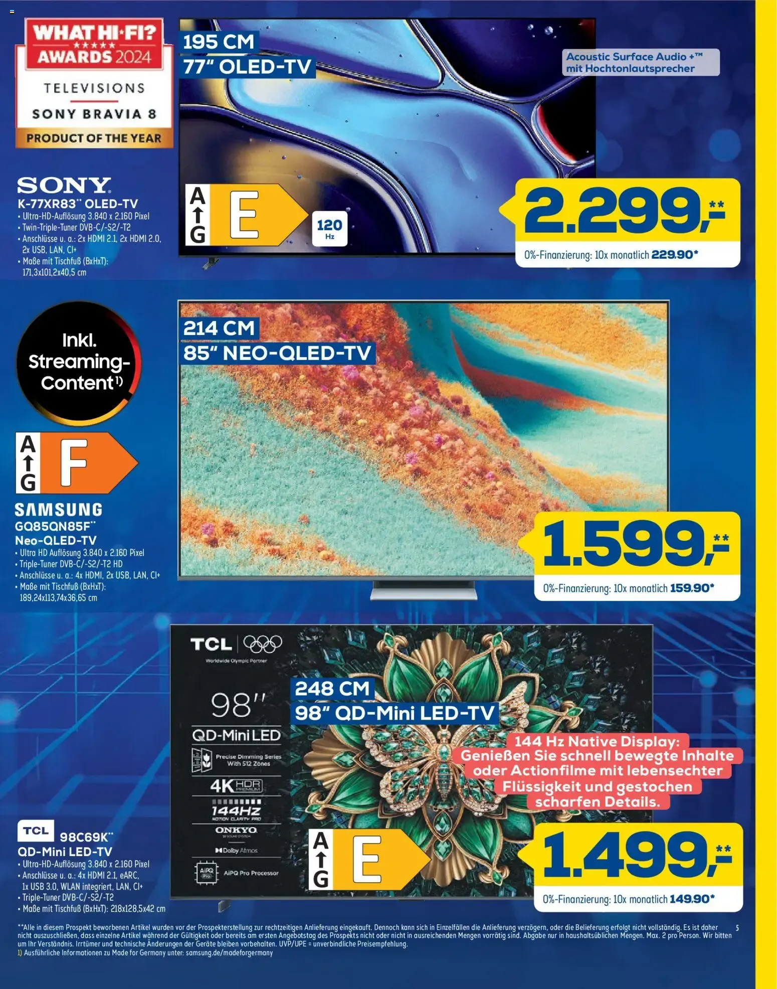 Euronics Prospekt (ab 12.09.2026) zum Blättern von 12. September bis 18. September 2026 - Prospekt seite 5