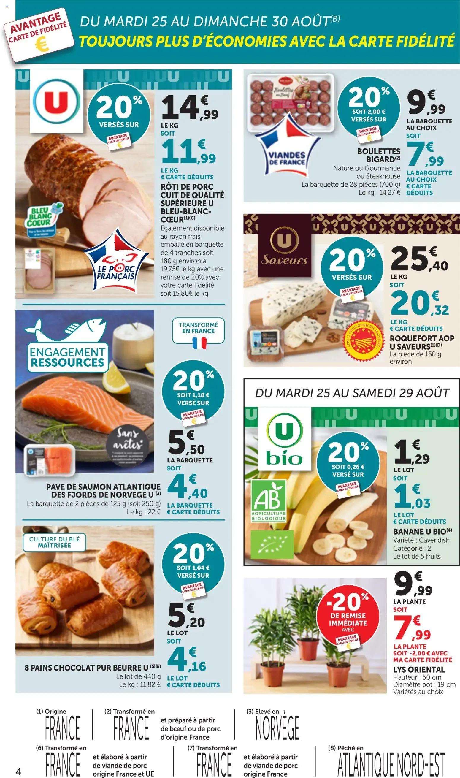 bi1 Catalogue Maxi Marché à partir du 25/08/2026 - promo en ligne du 25 août au 6 septembre 2026 - Catalogue page 4
