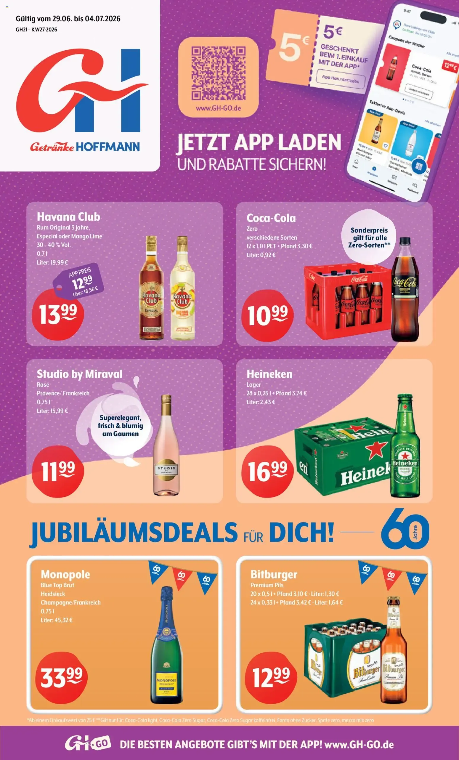 Jubiläumsdeals für dich! von 29. Juni bis 4. Juli 2026 - Prospekt seite 1