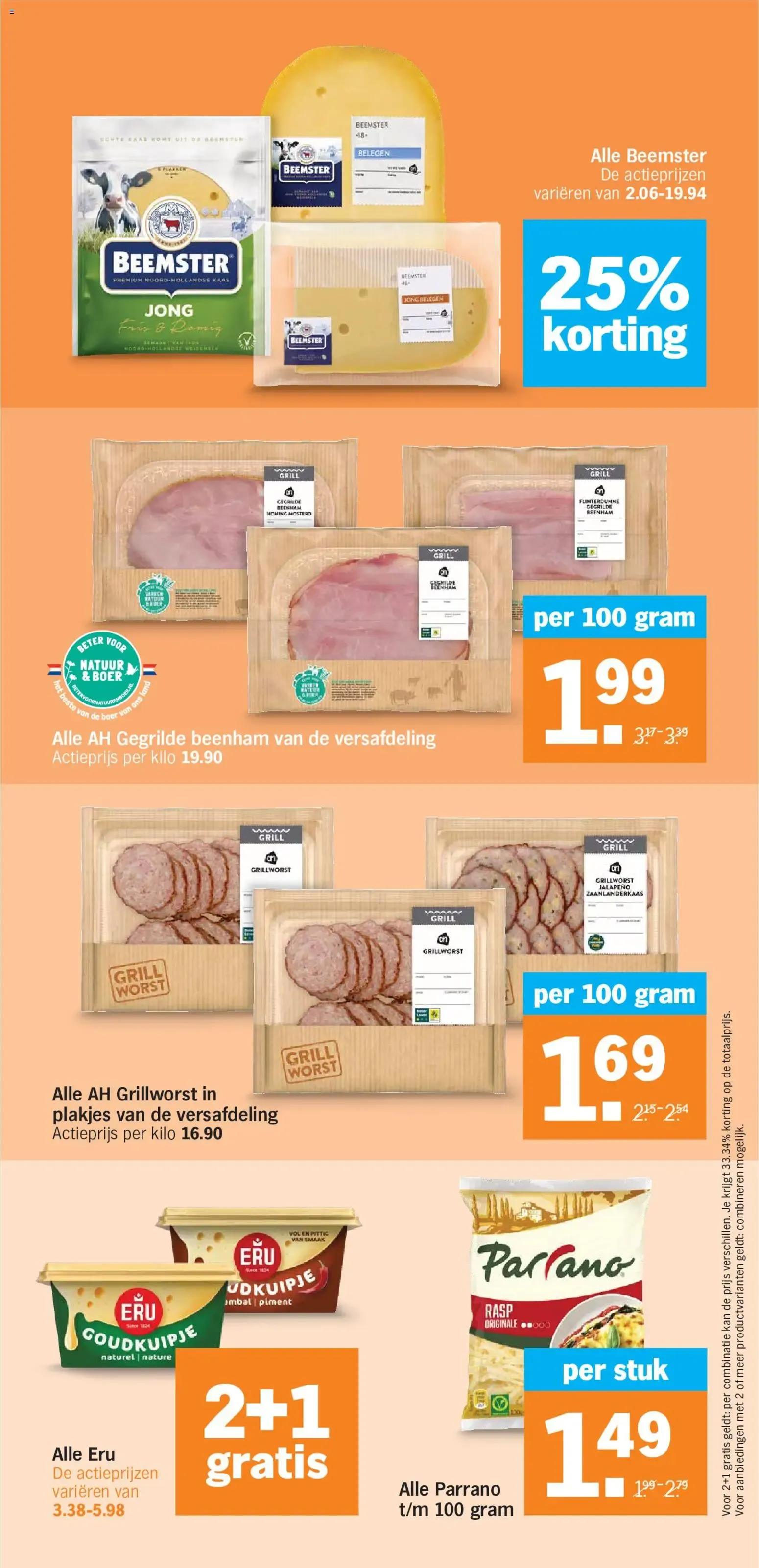 AH Bonus: 1+1 gratis en pasta's y salsas van 26 oktober tot 1 november 2026 - Folder pagina 12