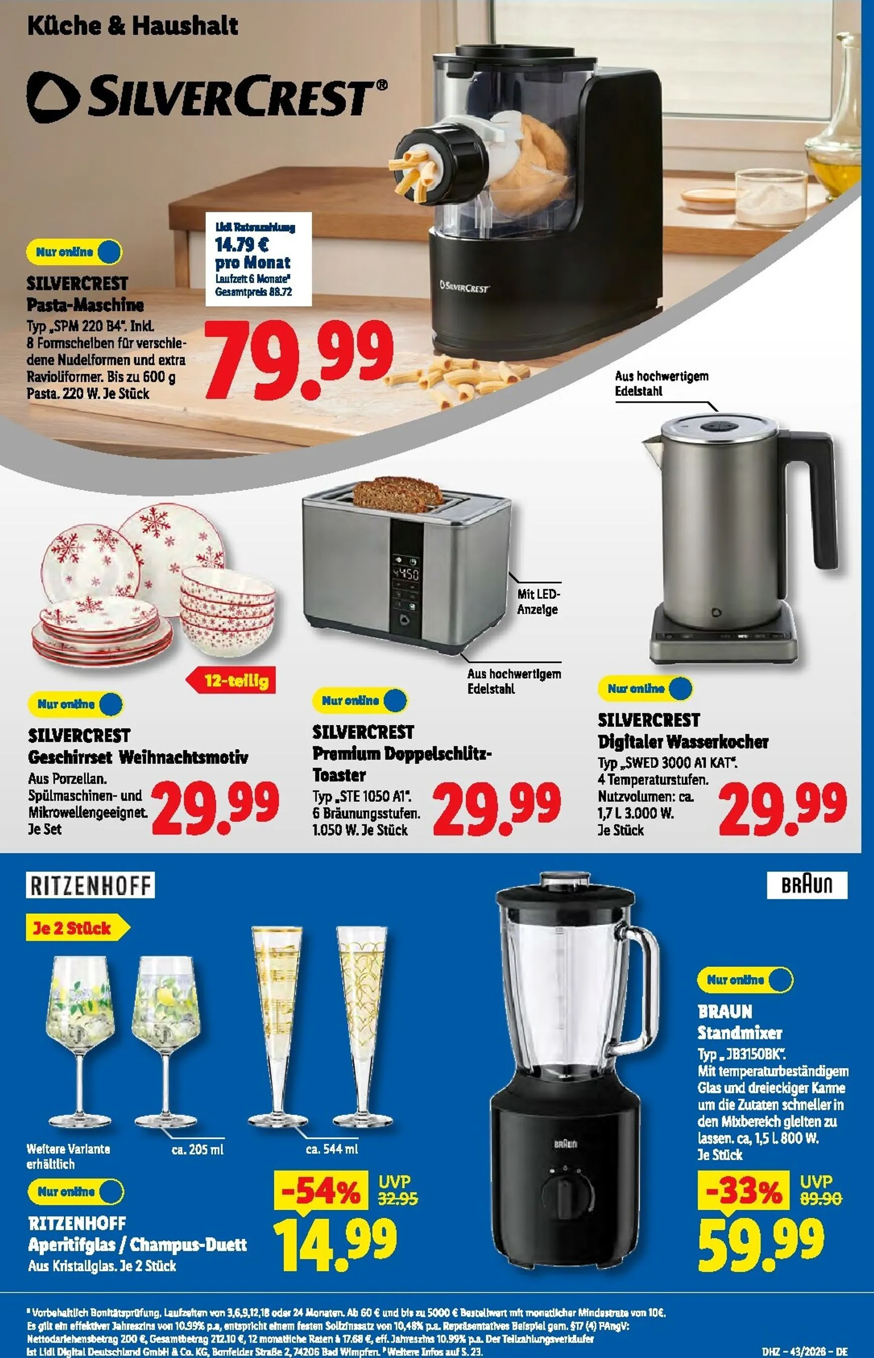 Lidl Prospekt nächste Woche – von Montag 19.10.2026 bis Samstag 24.10.2026 von 19. Oktober bis 24. Oktober 2026 - Prospekt seite 44