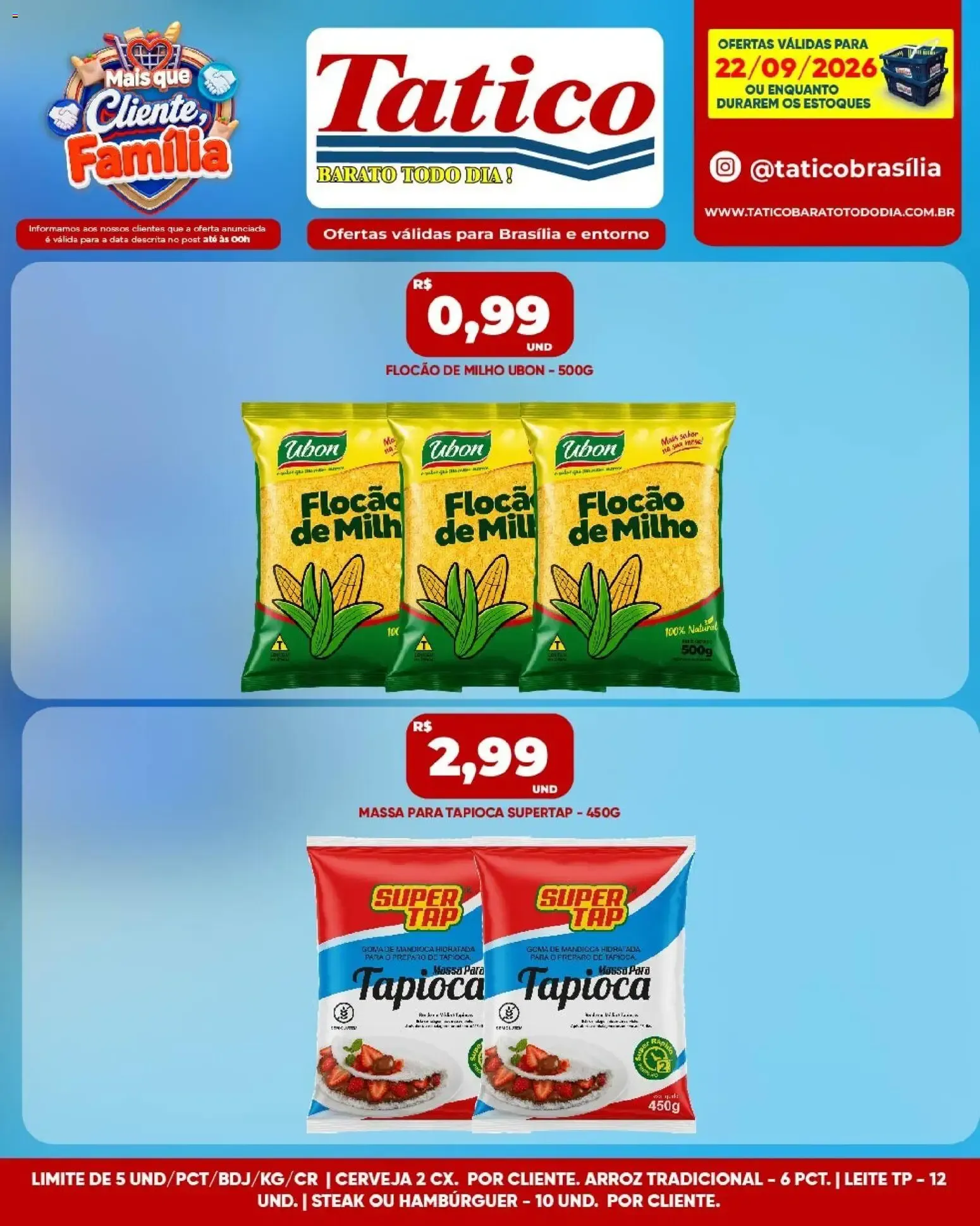 Encarte de Tatico ofertas do Dia de 22/09/2026 | Promoções Online 22 de setembro até 22 de setembro 2026 - Pagina 1