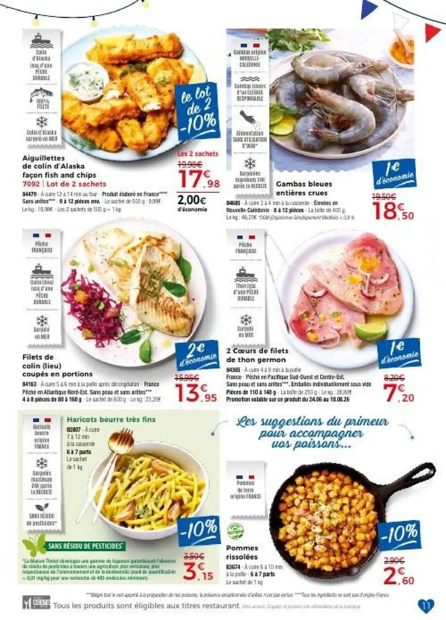 Thiriet: Un été à la Française - Catalogue Bons Plans du 24 juin au 17 juillet 2026 - Catalogue page 11