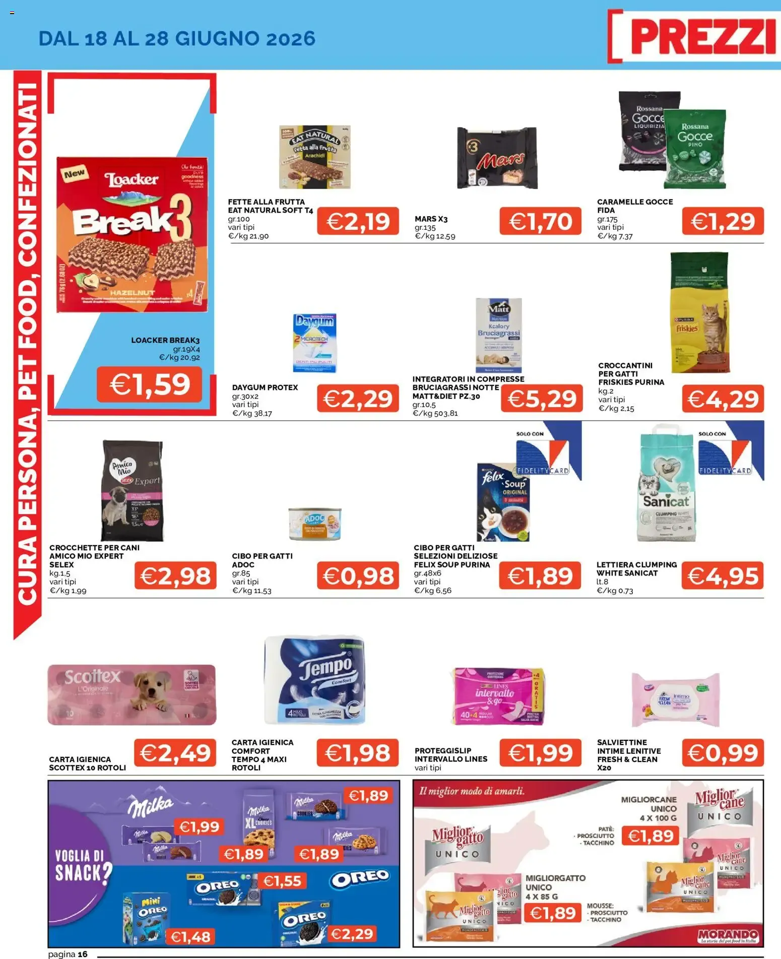 Mercatò volantino dal 18/06/2026 - online Offerte da 18 giugno a 28 giugno di 2026 - Pagina del volantino 16