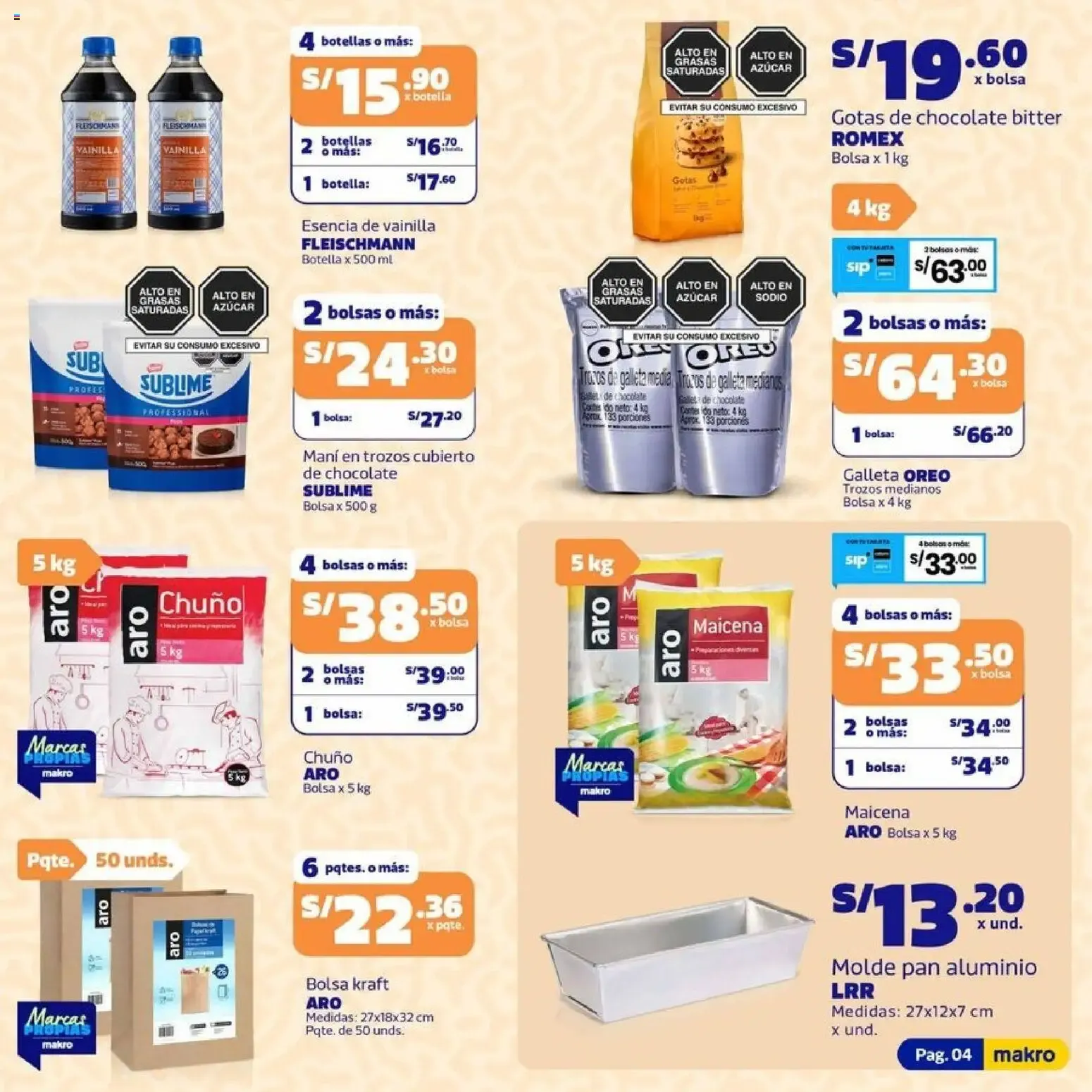 Catalogo de Makro Ahorro: El aliado para tu negocio 13 de agosto al 26 de agosto 2026 - Pag 4