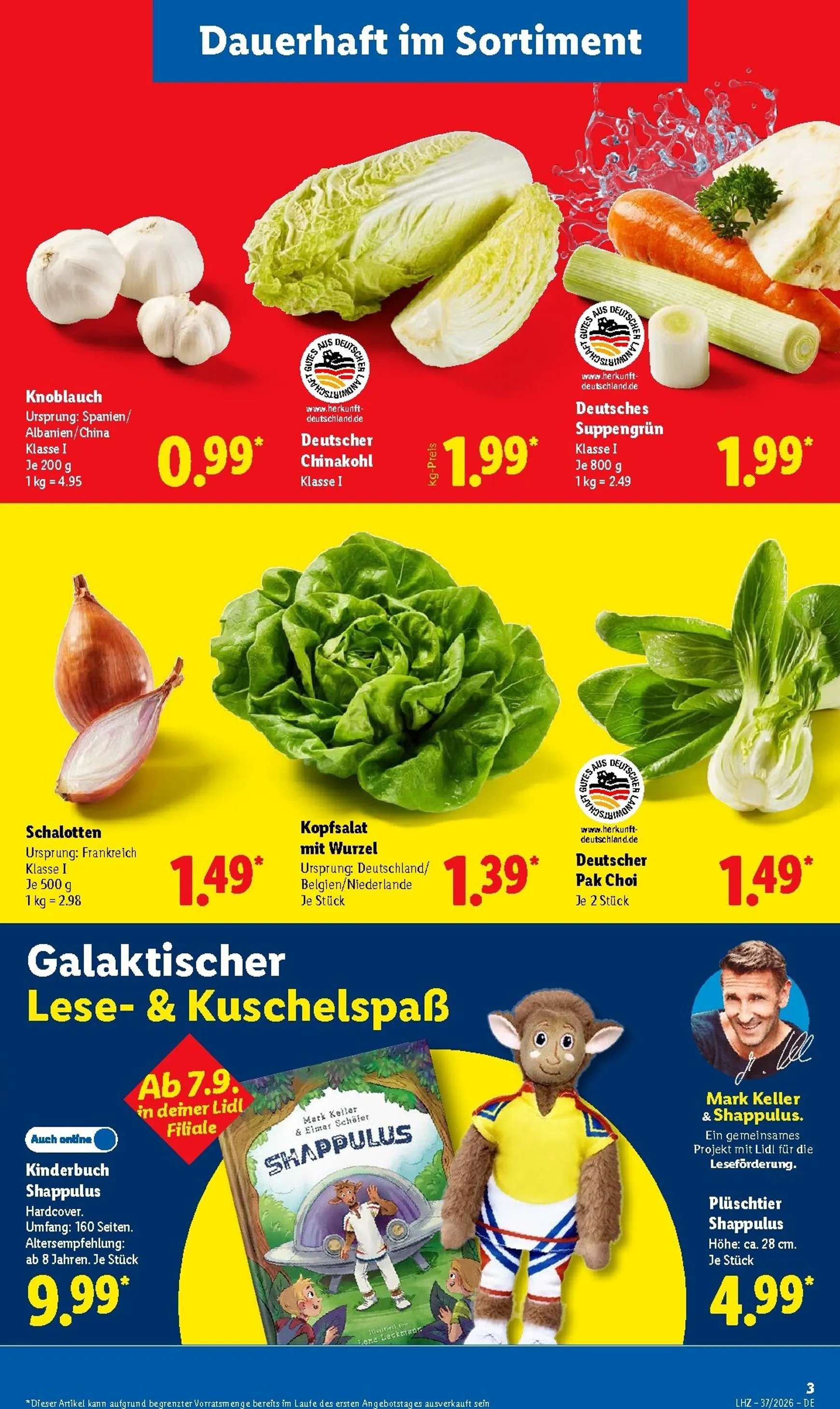 Lidl Prospekt nächste Woche – von Montag 07.09.2026 bis Samstag 12.09.2026 von 7. September bis 12. September 2026 - Prospekt seite 3