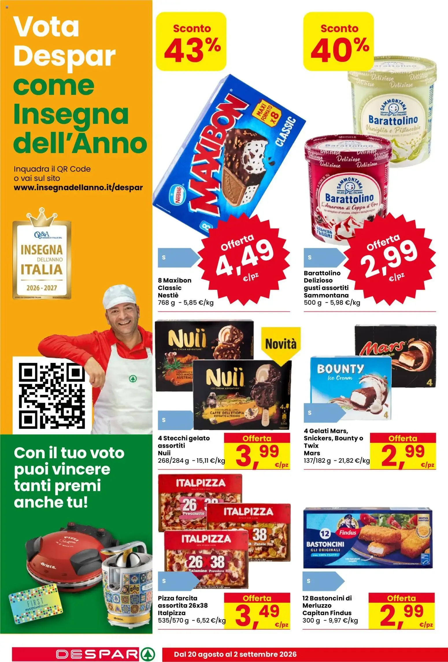 Despar - Il gusto del risparmio! da 20 agosto a 2 settembre di 2026 - Pagina del volantino 10