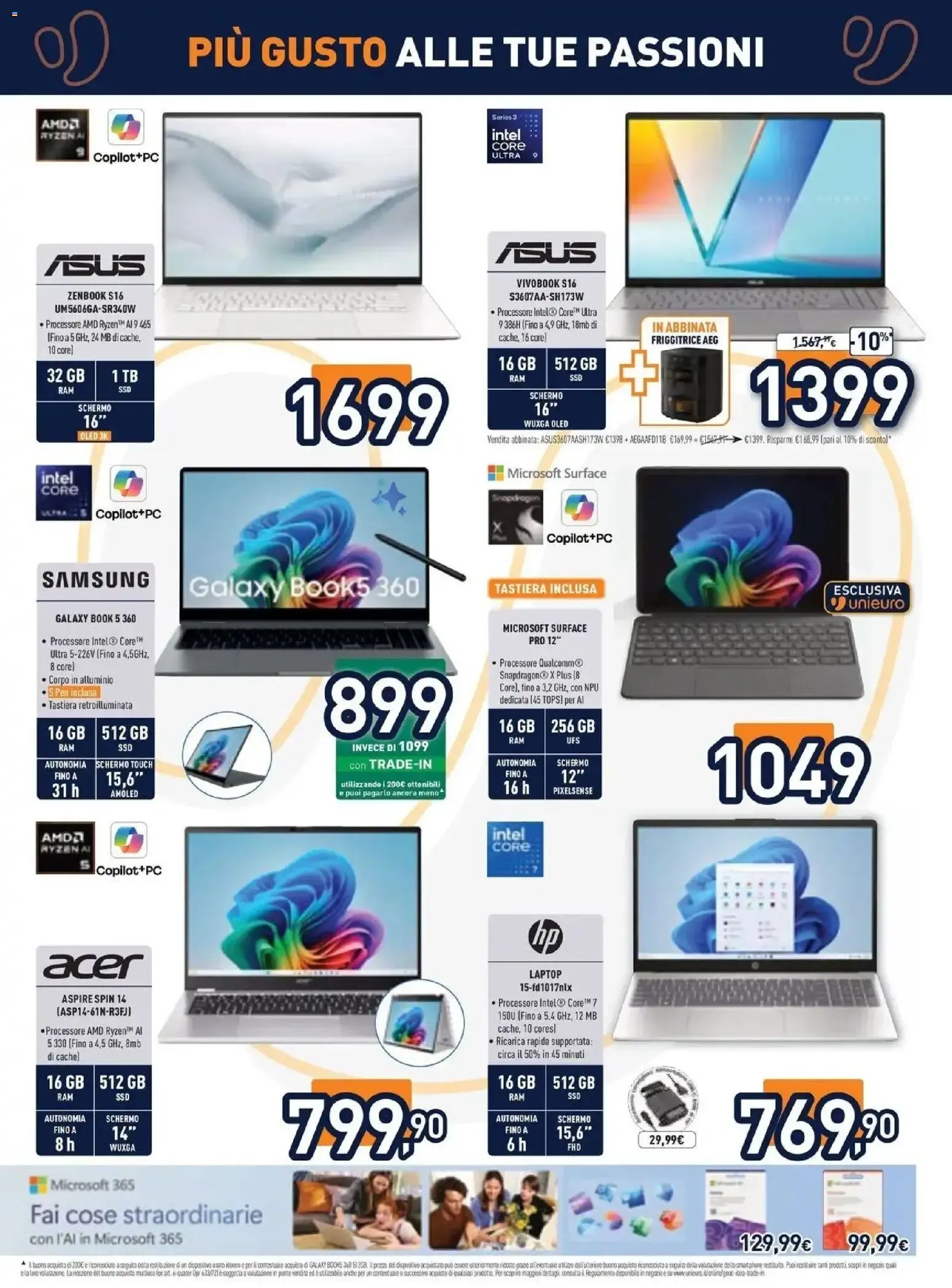 Nuovo Unieuro volantino Più gusto alle tue passioni dal 12/10/2026 > offerte anteprima 🛍️ da 12 ottobre a 29 ottobre di 2026 - Pagina del volantino 13