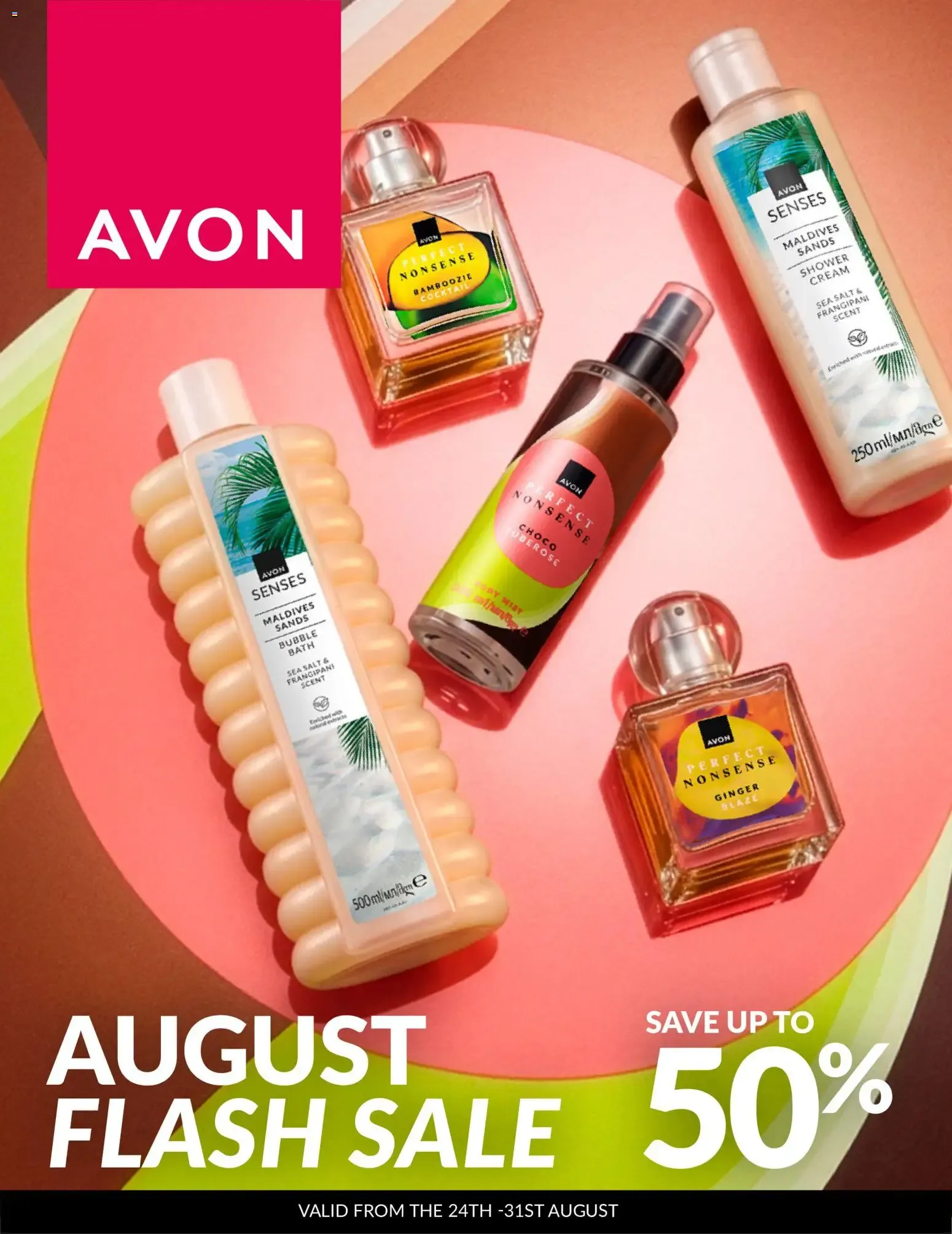 Avon - August Flash Sale from 24 August to 31 August 2026 - Catalogue Page 1