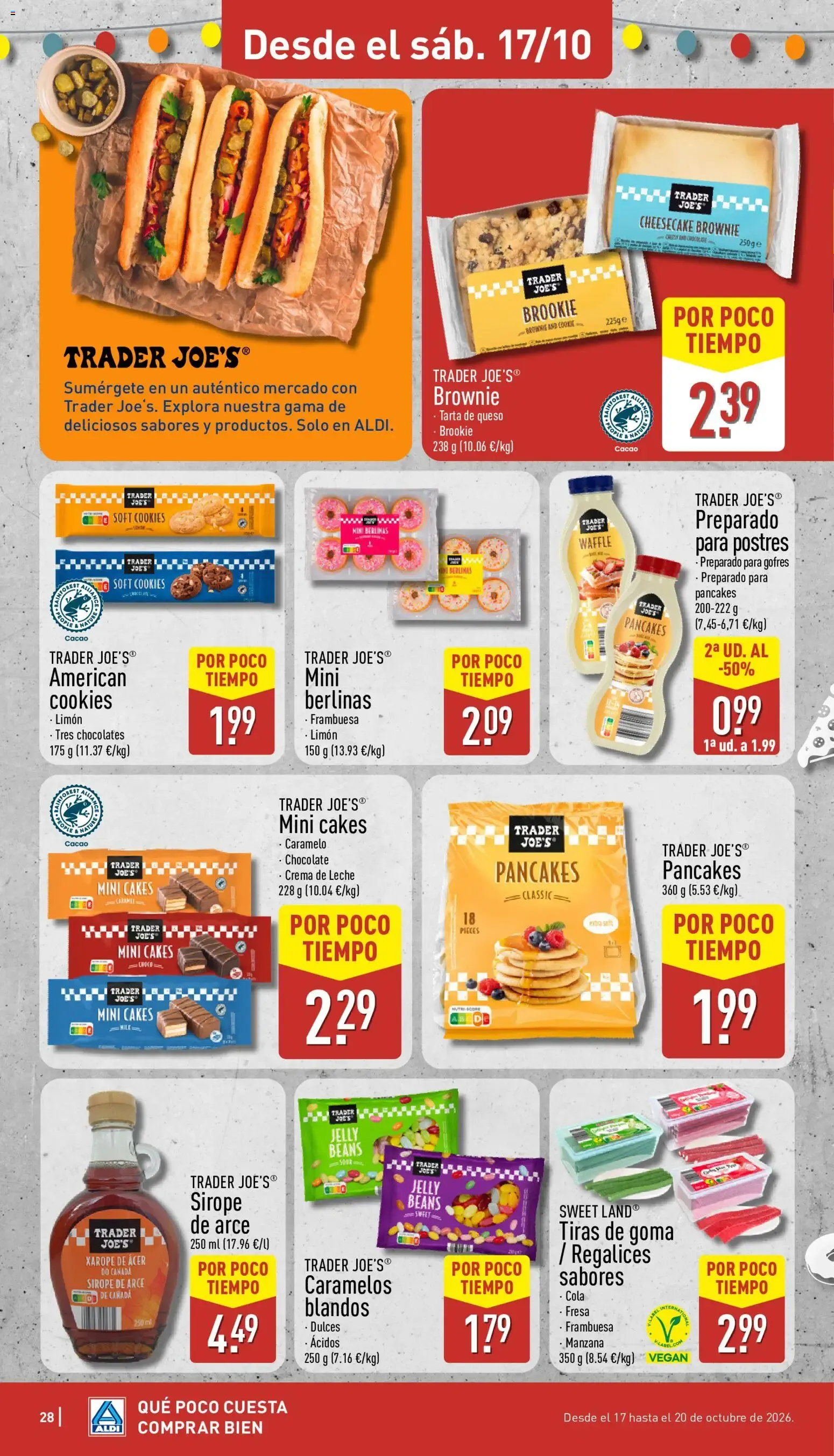 Catálogo de Máxima frescura. Mínimo precio. Es de ALDI. 12 de octubre al 18 de octubre 2026 - Página 28