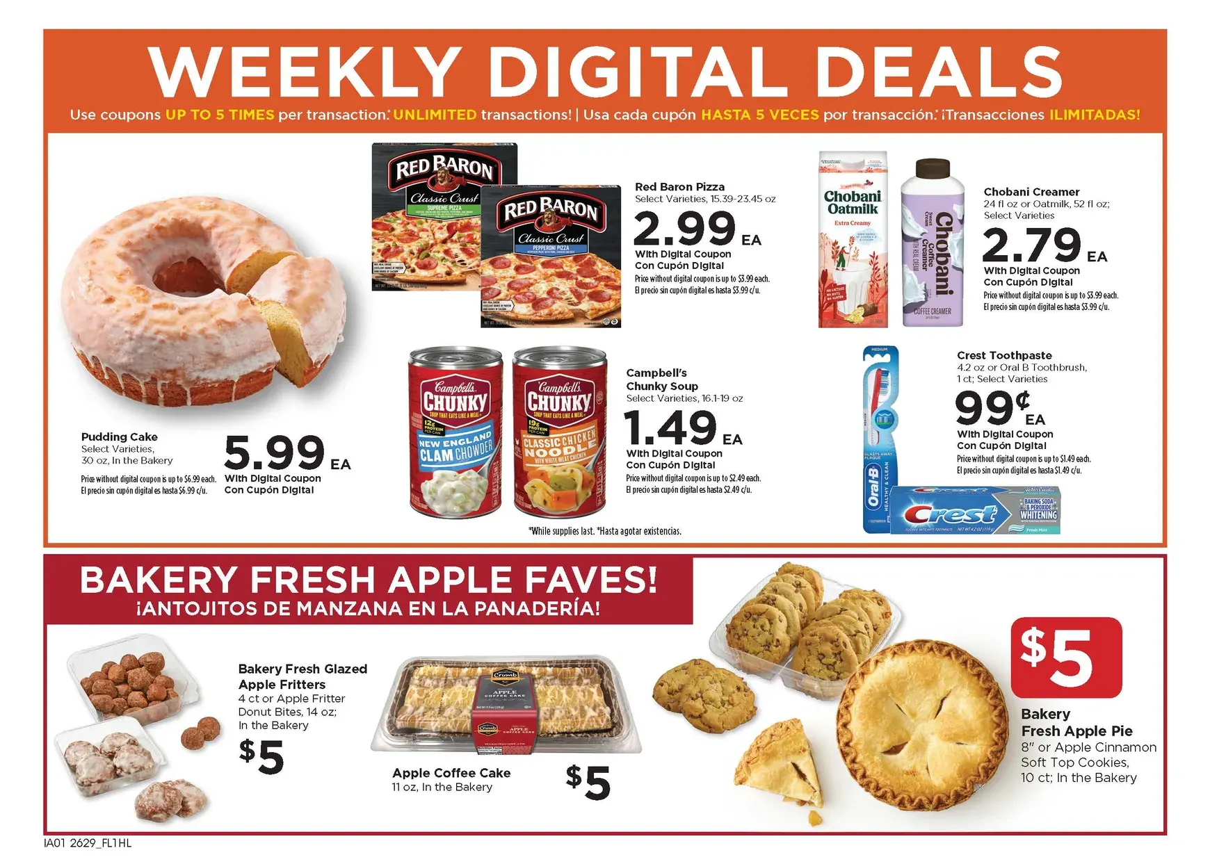 Weekly promotion Current Food 4 Less leaflet valid from Wednesday 08/19/2026 to Tuesday 08/25/2026 spanning from August 19 to August 25 2026 - Page 3 for Catalogue 365