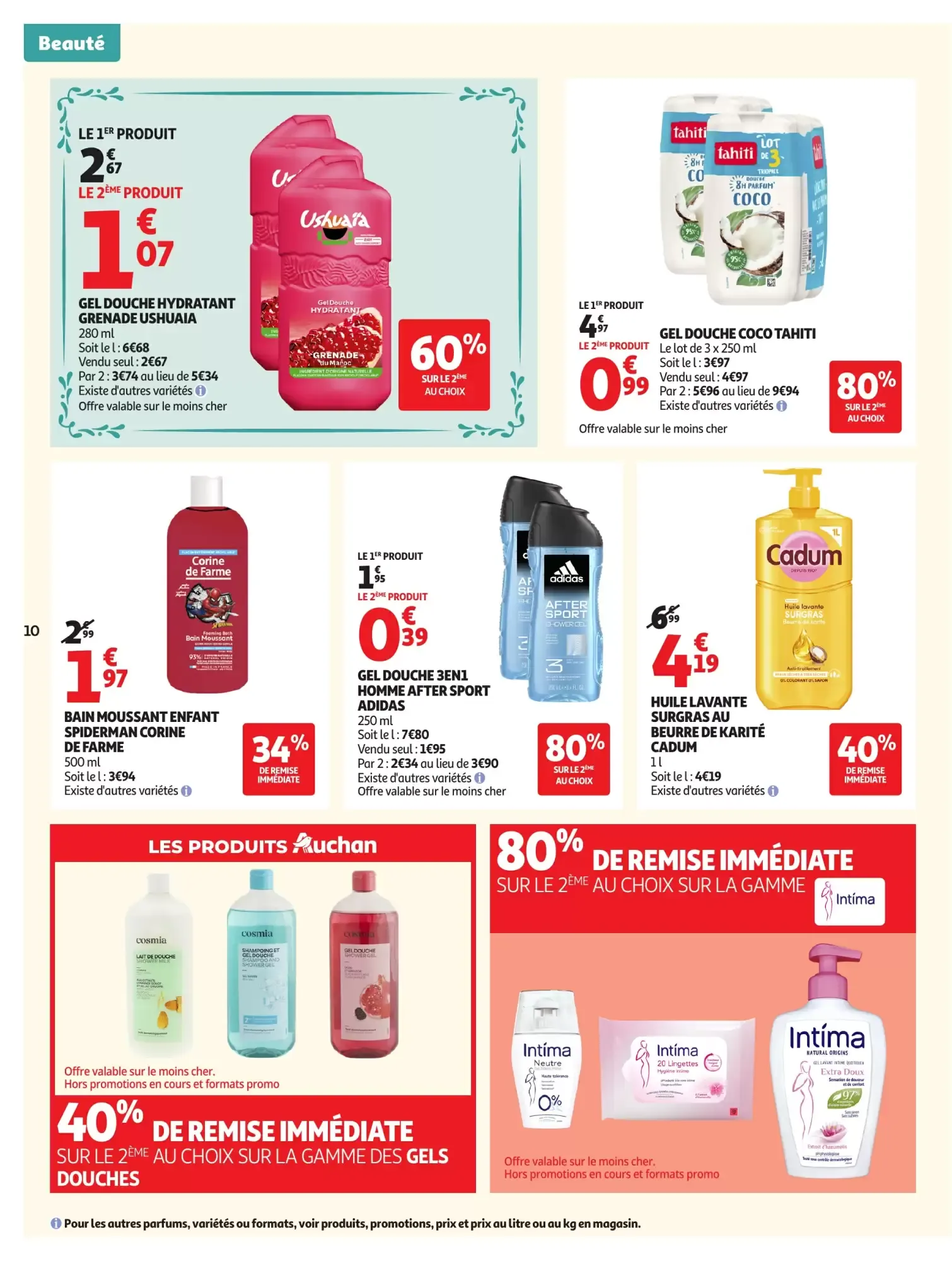 Catalogue Auchan | Beauté du 16 juin au 28 juin 2026 - Catalogue page 10