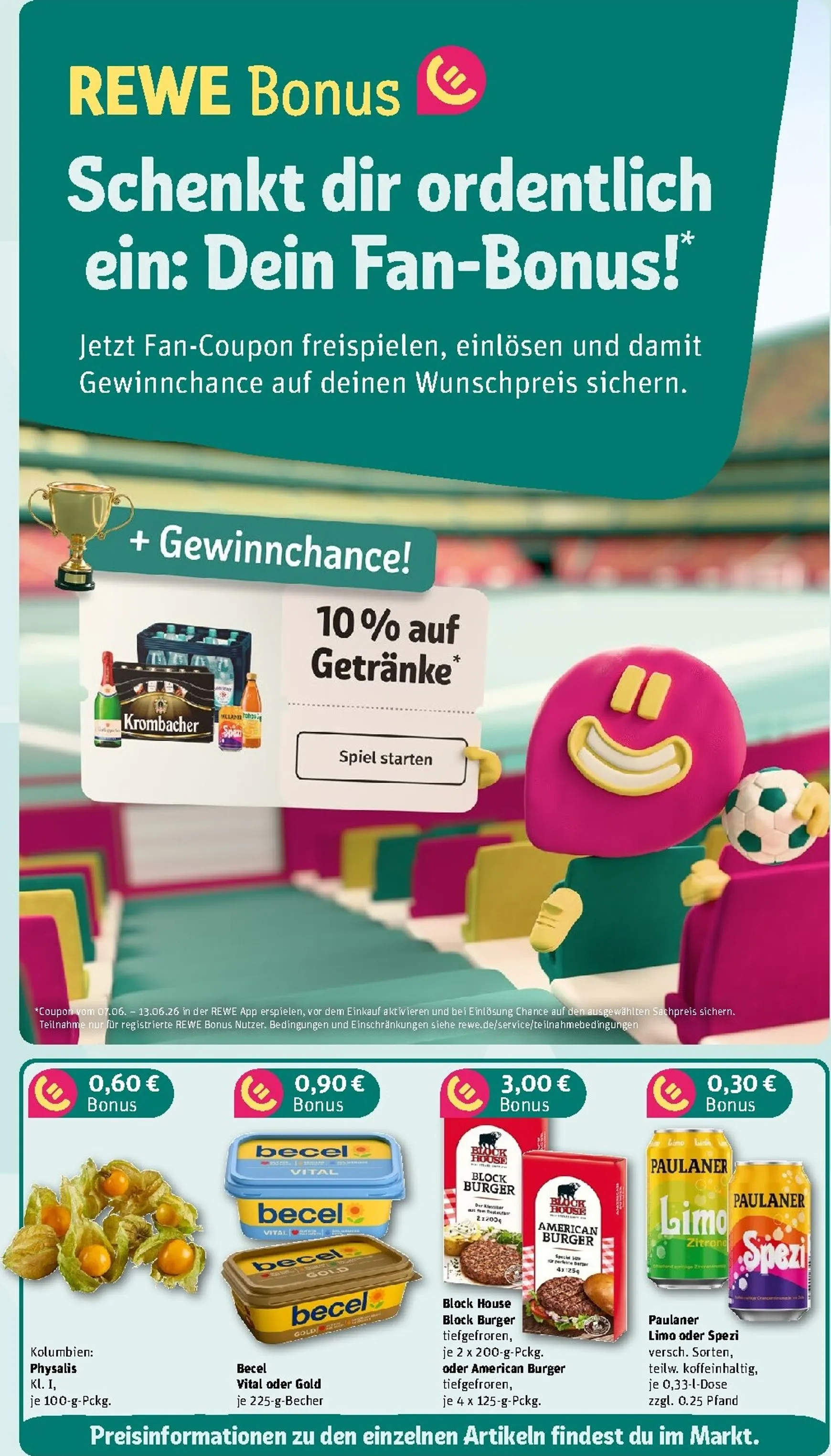 Rewe Prospekt: Fan-Momente zum Angrillen! von 8. Juni bis 13. Juni 2026 - Prospekt seite 3